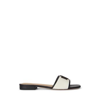 Women's Everly Real Leather Flat Sandals