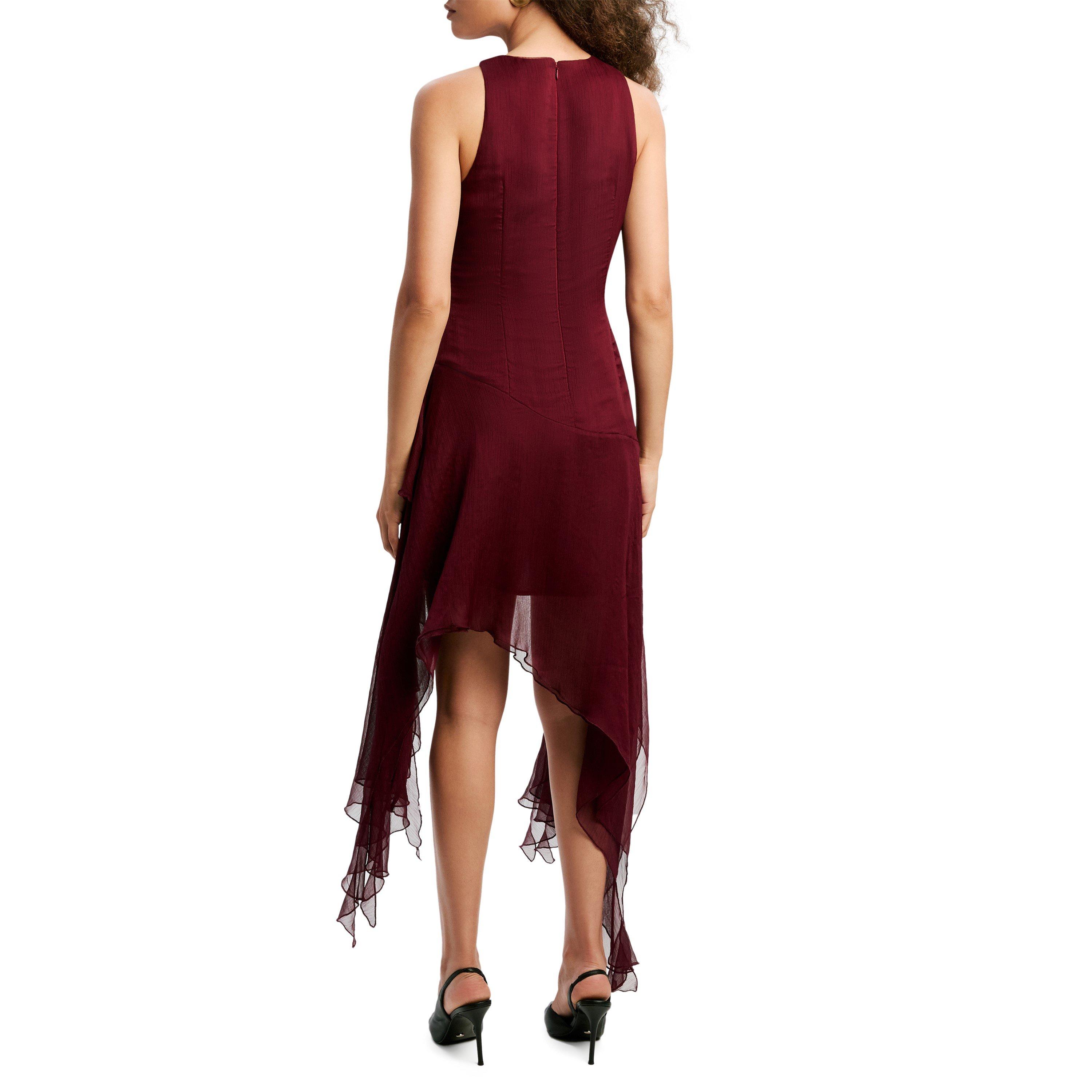 Bardot Womens Ivana High Low Midi Bodycon Dress