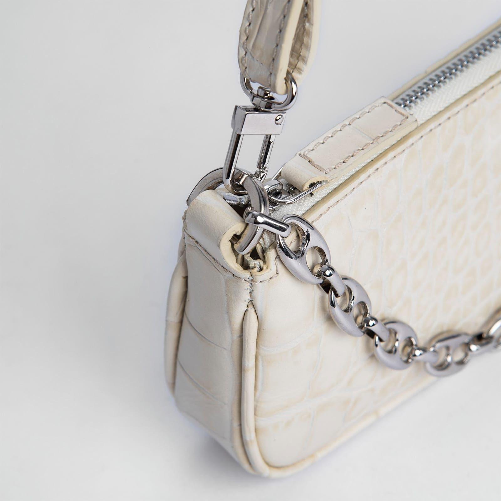 By Far Mini Rachel Croco Bag