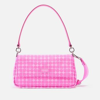 Printed Fabric Convertible Cross Body Bag