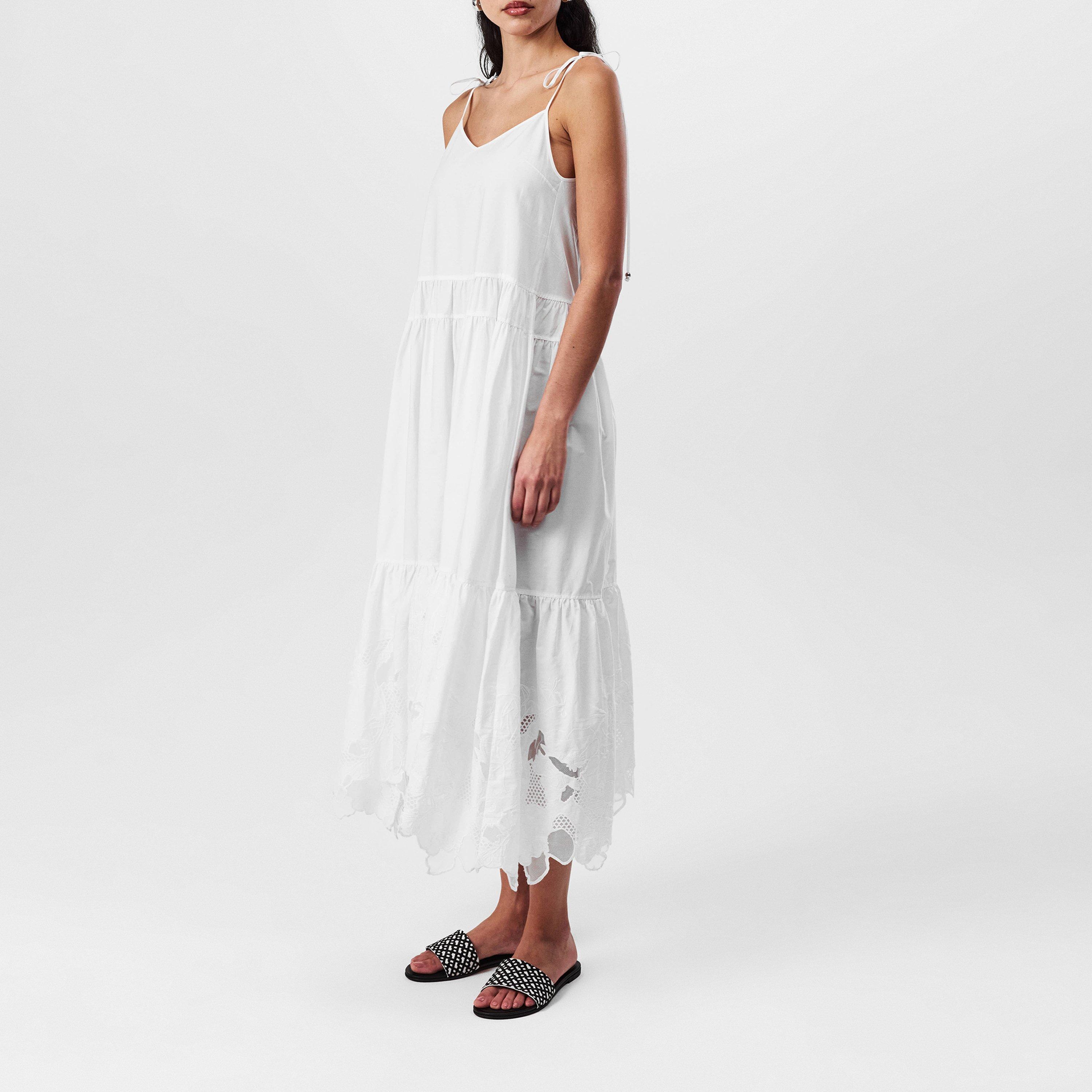 Boss Women's Dembaya Dress, Flattering Tiered Skirt