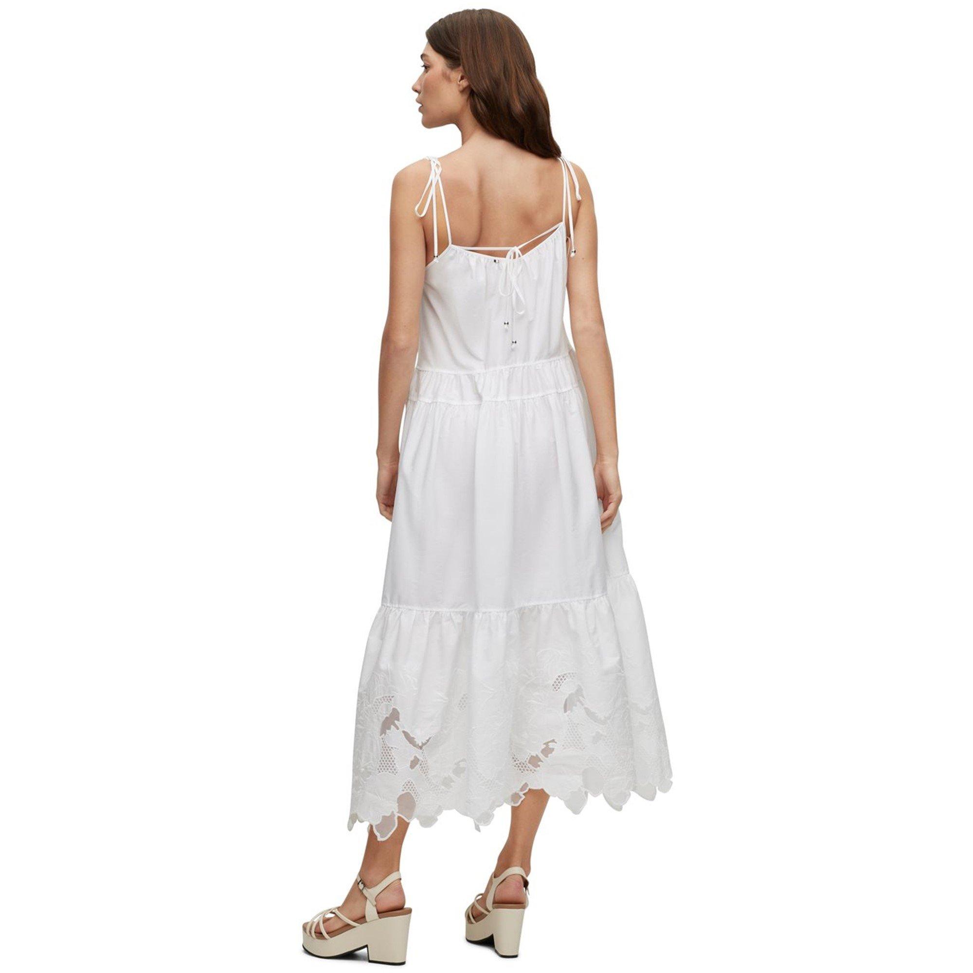 Boss Women's Dembaya Dress, Flattering Tiered Skirt