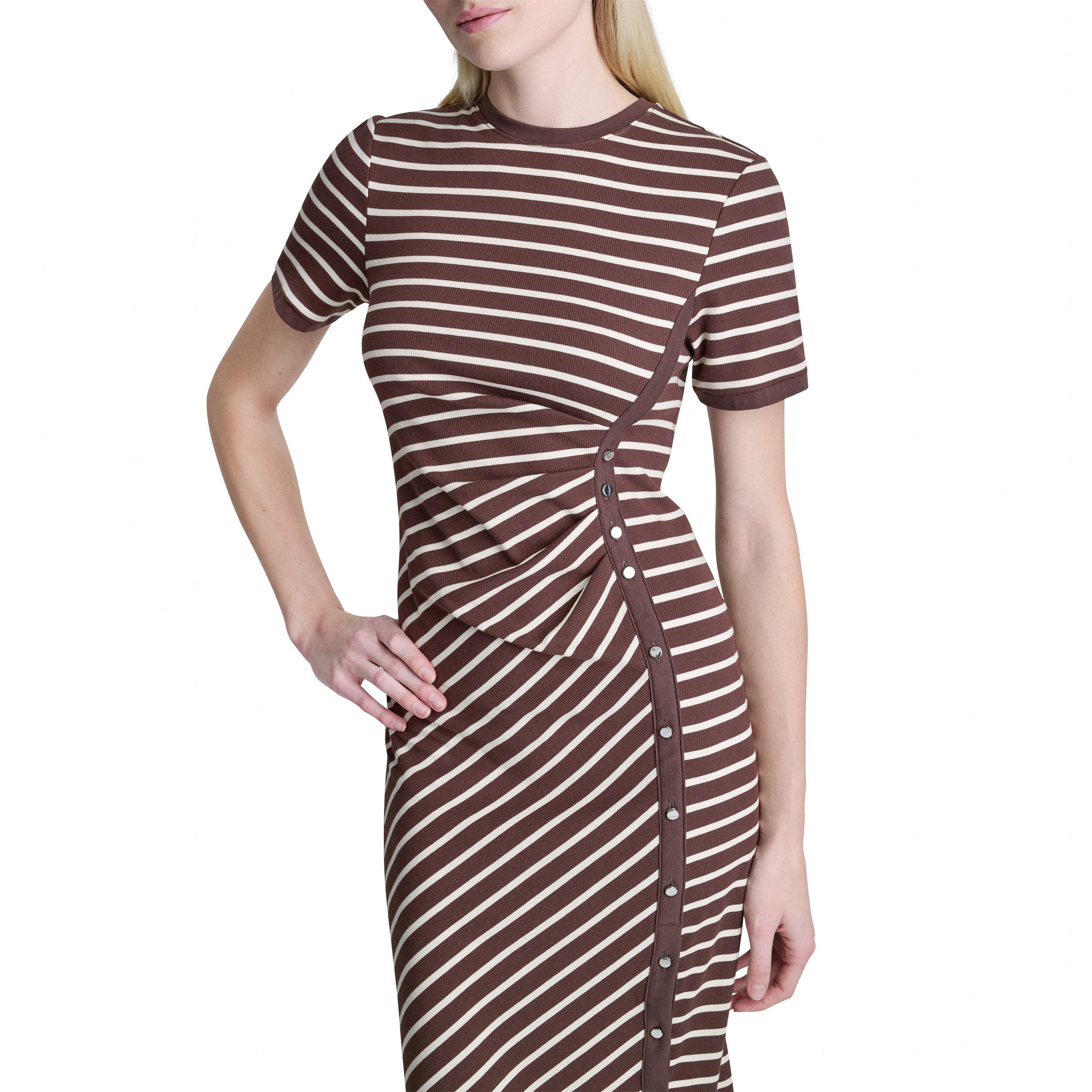 DKNY Women's Rib Knitted T-Shirt Dress