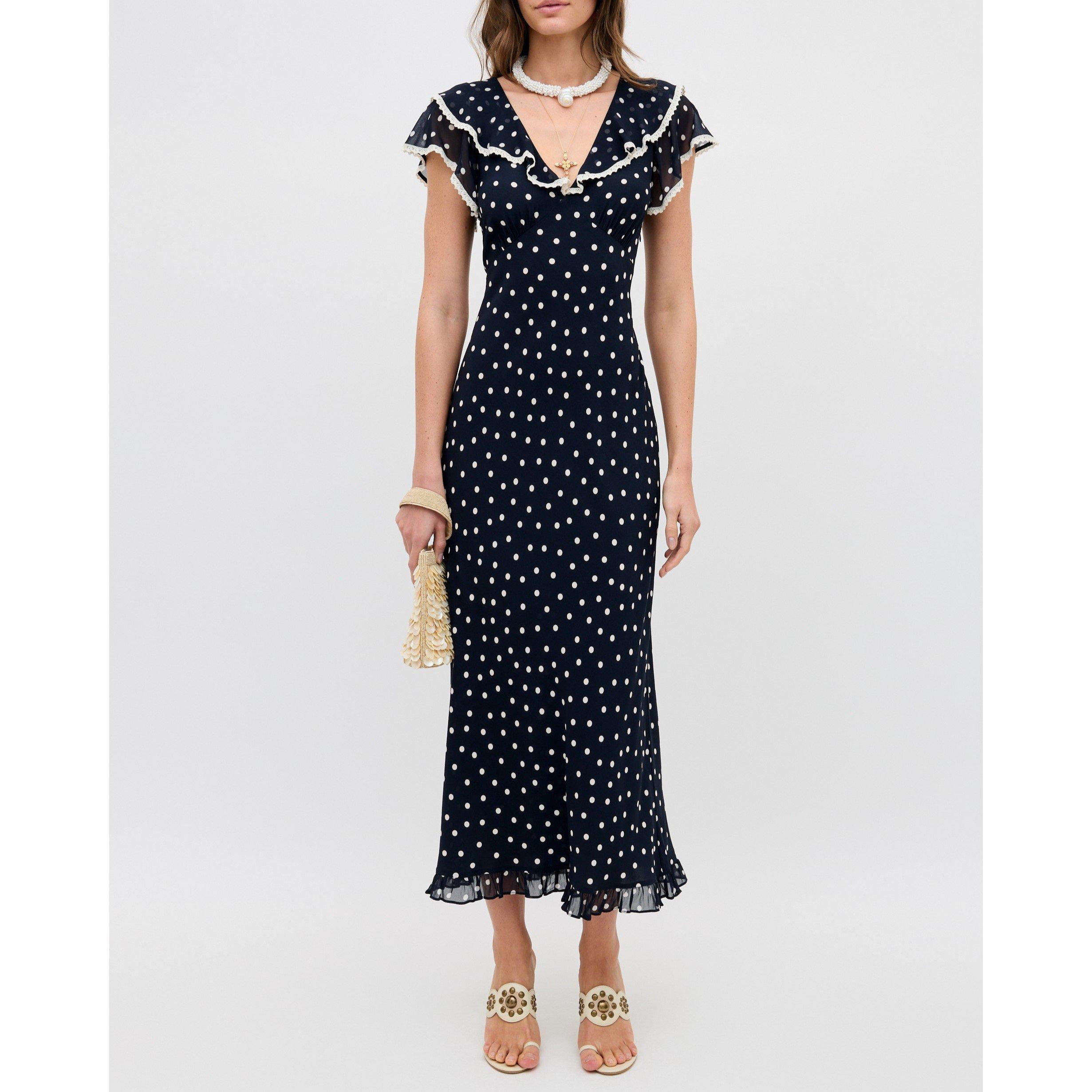 RIXO Women's Bethea Long Maxi Dress