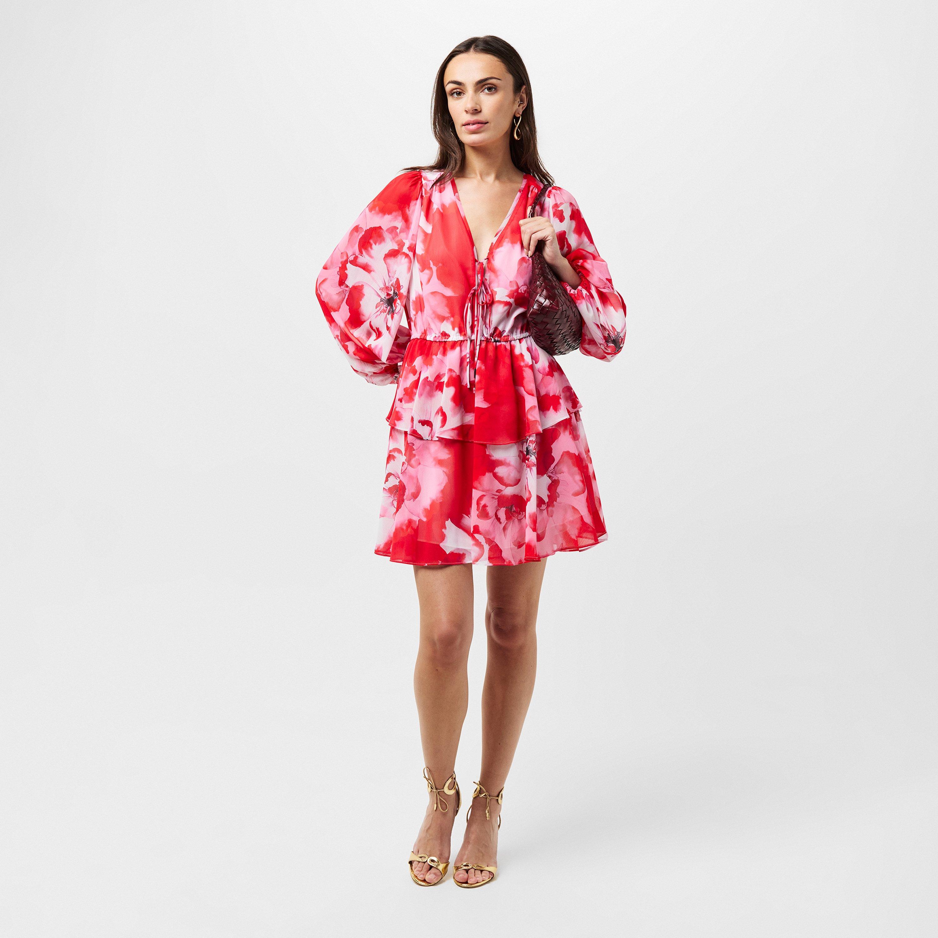 Ted Baker Leyna Tie-Fastened Mini Dress