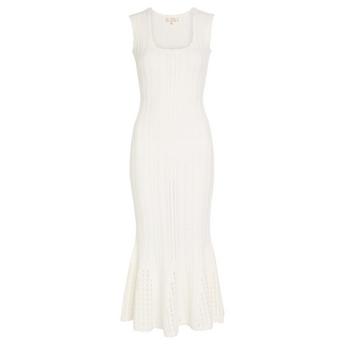 Women's Tayleen Square Neck Midi Knitted Dress