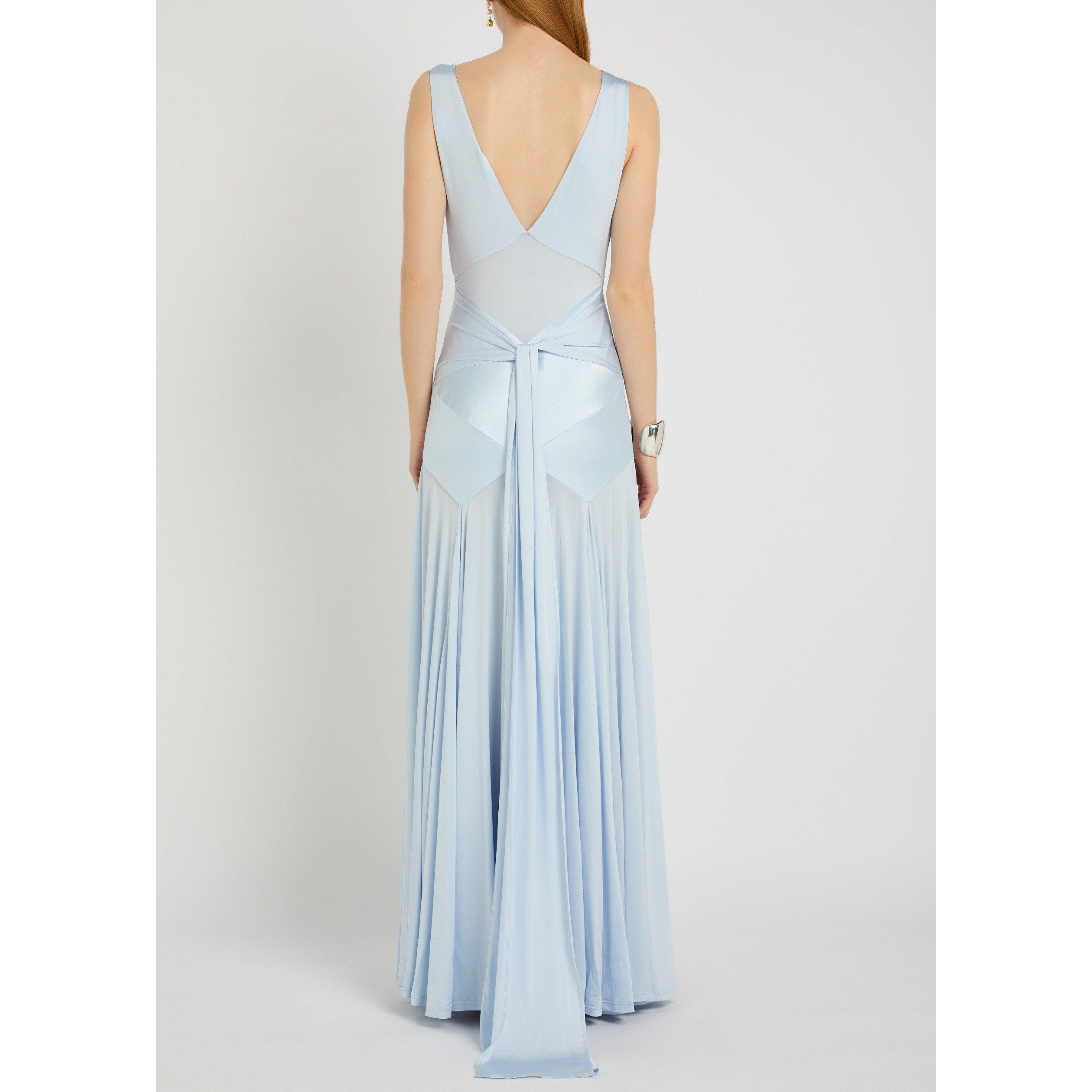 Self Portrait Women's Satin Maxi Dress