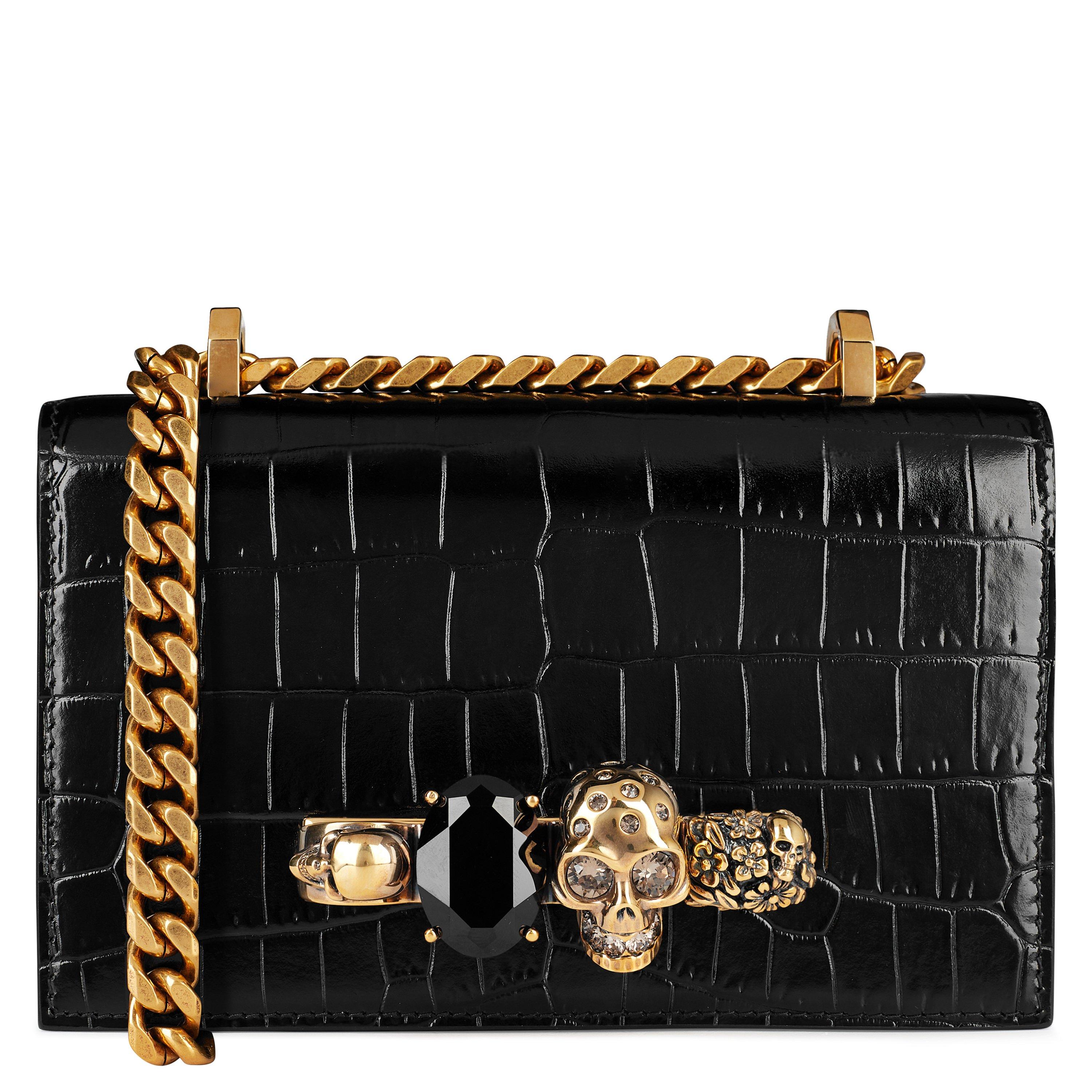 Alexander McQueen Jewel Knuckleduster Crossbody Bag