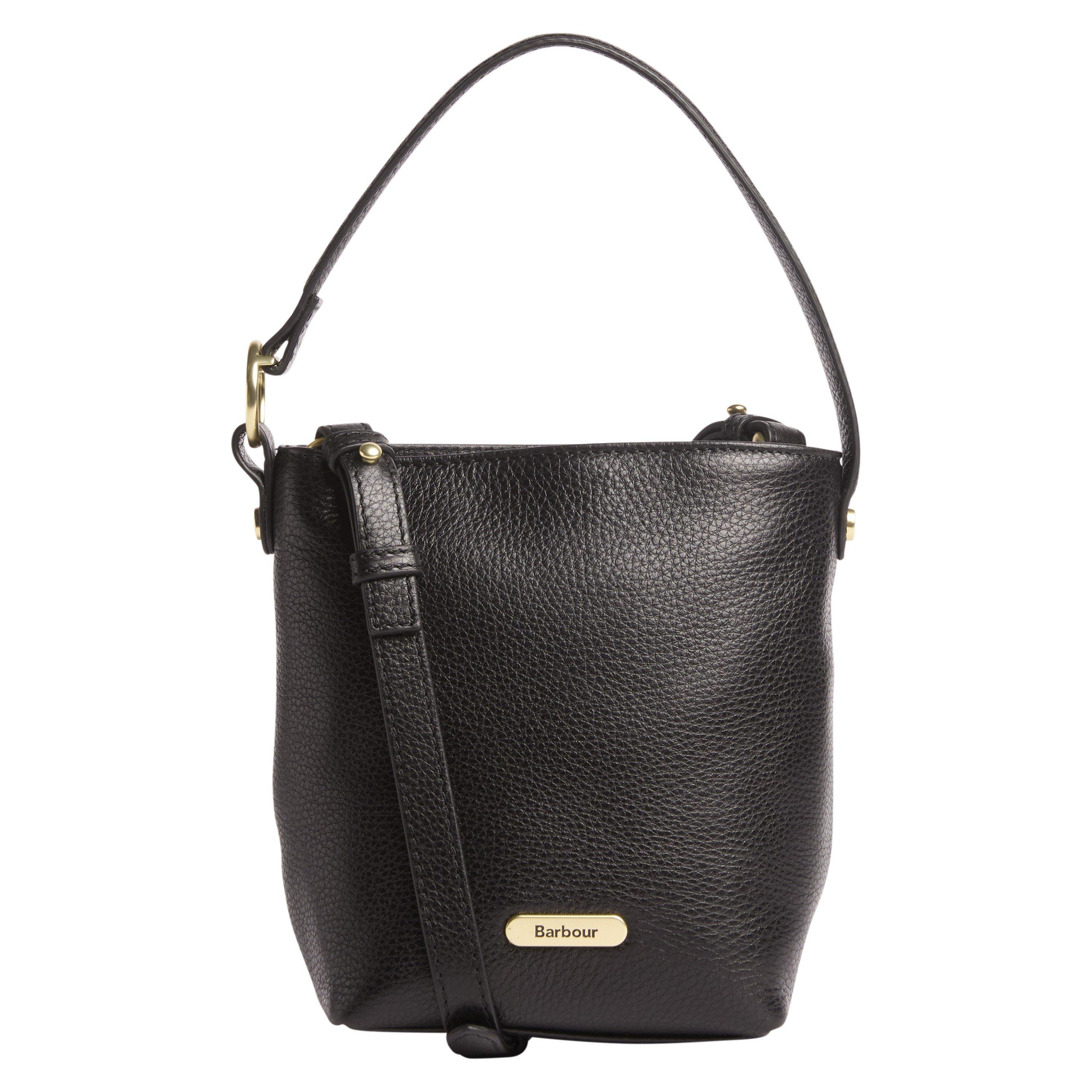 Barbour Women's Cedar Mini Leather Bucket Bag