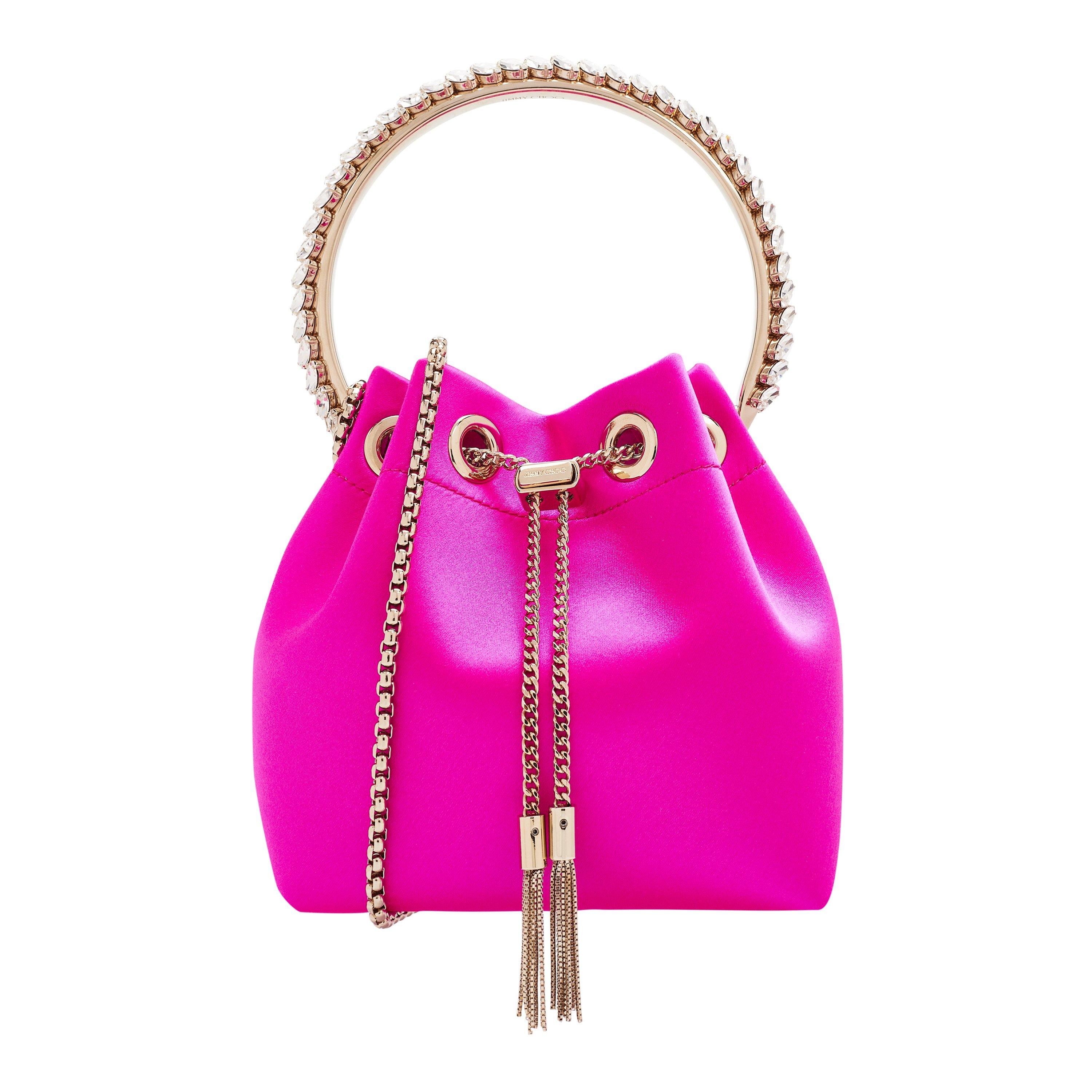 Jimmy Choo Women's Bon Bon Satin Top-Handle Bag