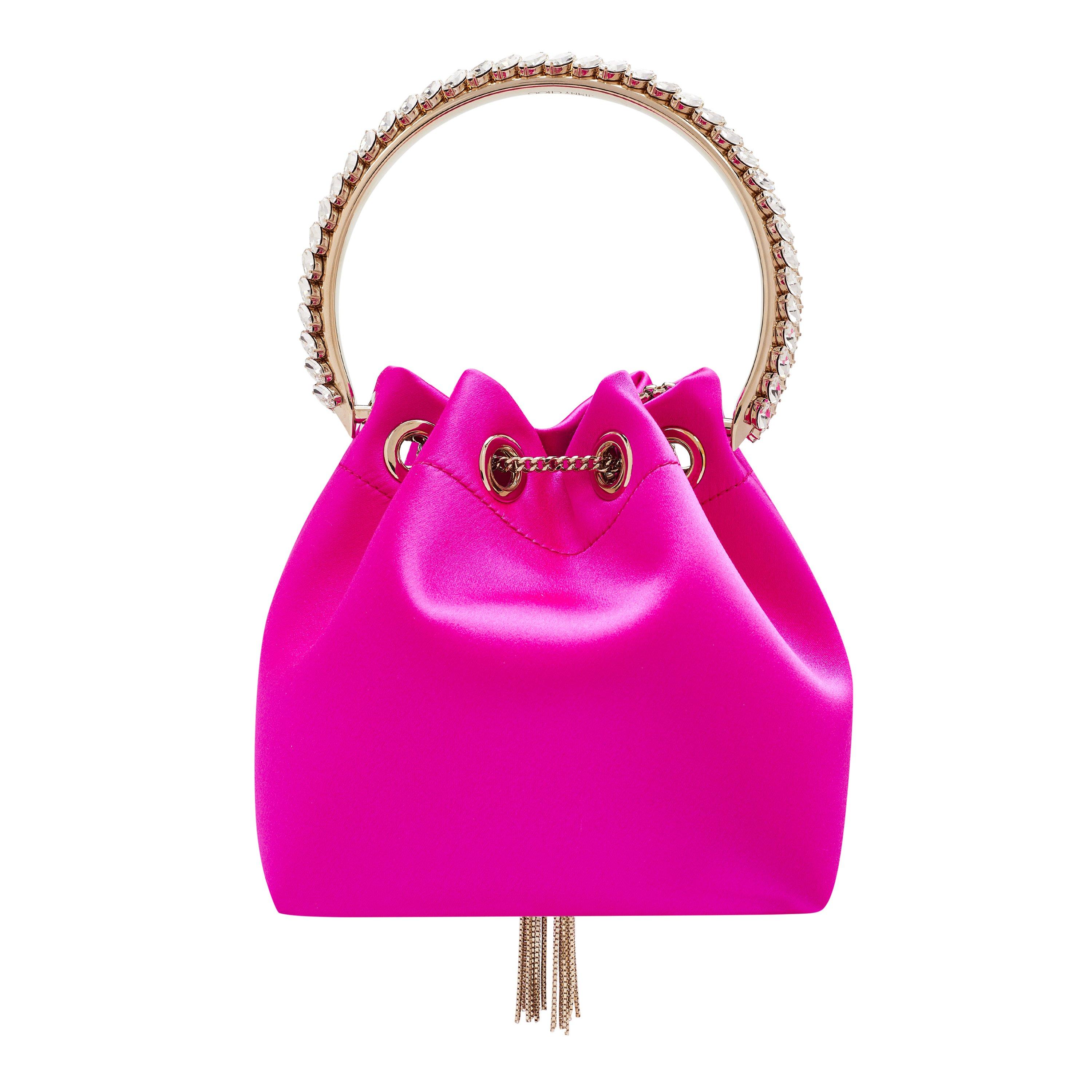 Jimmy Choo Women's Bon Bon Satin Top-Handle Bag