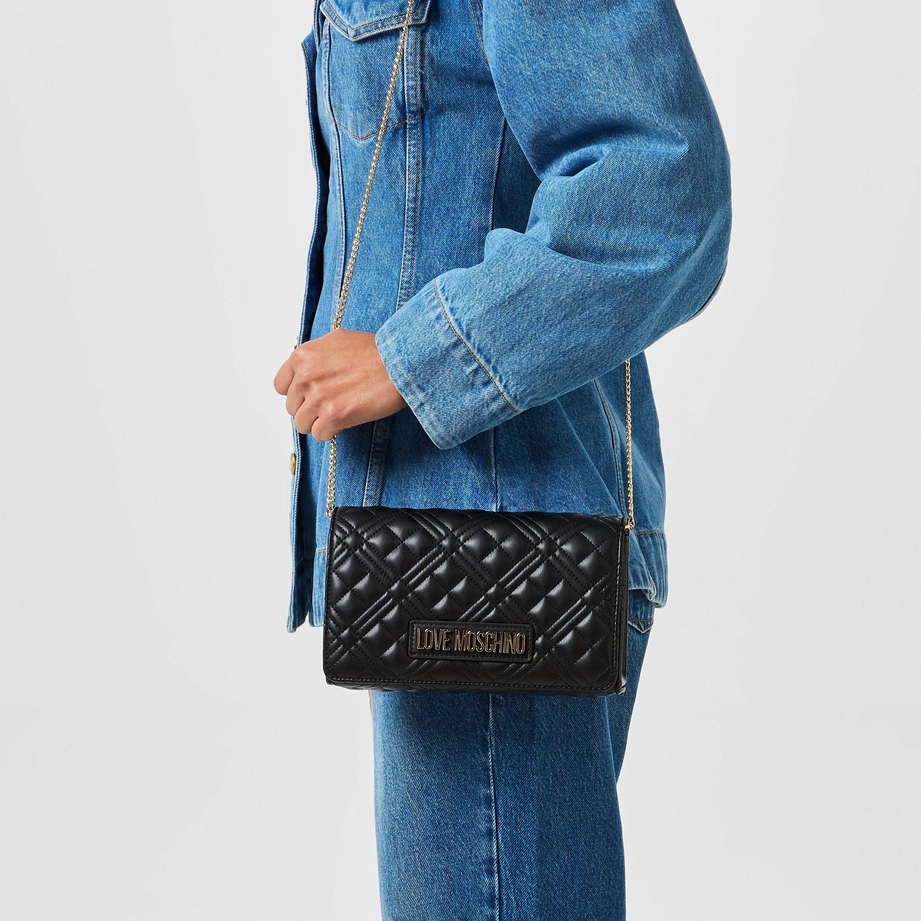Love Moschino Super Quilted Mini Crossbody Bag