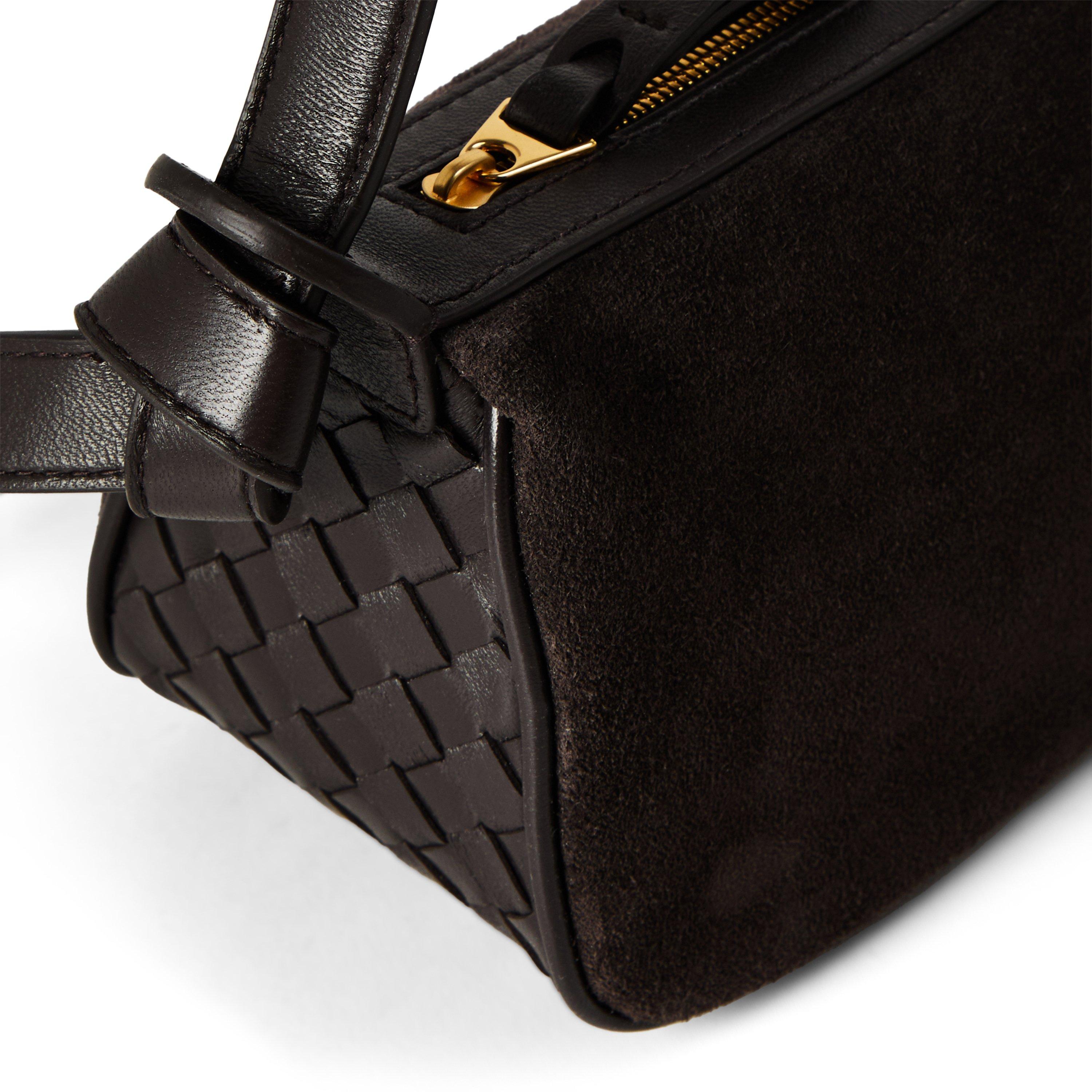 Bottega Veneta Women's New Suede Intrecciato Mini Bag