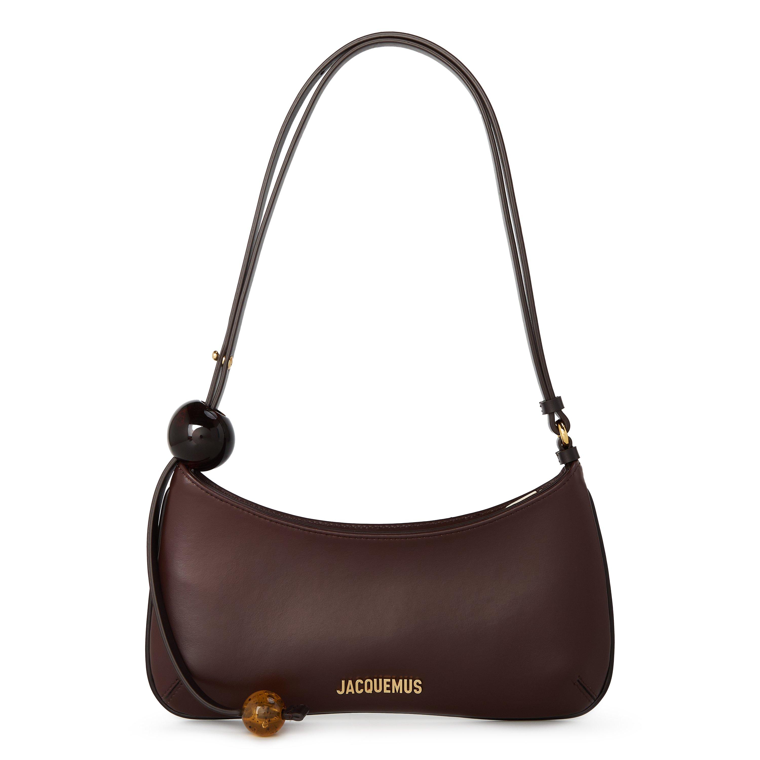 Jacquemus Womens Beaded Cotton Le Bisou Perle Shoulder Bag