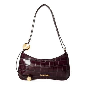 Womens Beaded Cotton Le Bisou Perle Shoulder Bag