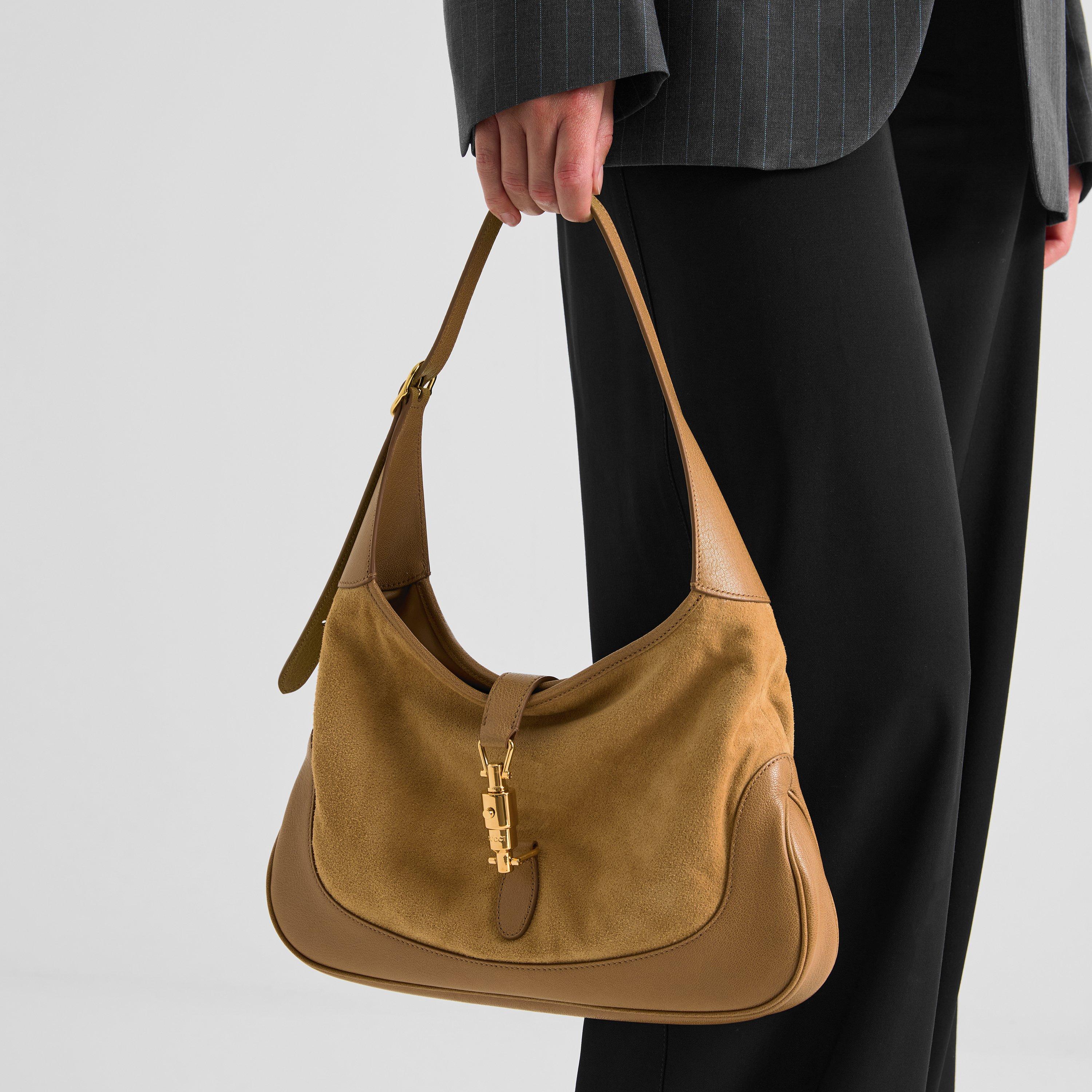 Gucci Women's Jackie 1961 Suede Hobo Bag