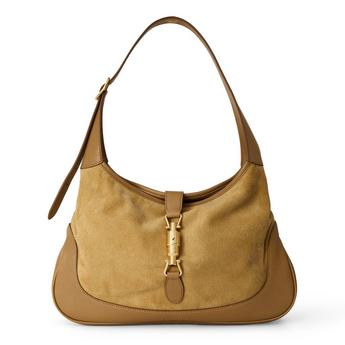 Women's Jackie 1961 Suede Hobo Bag