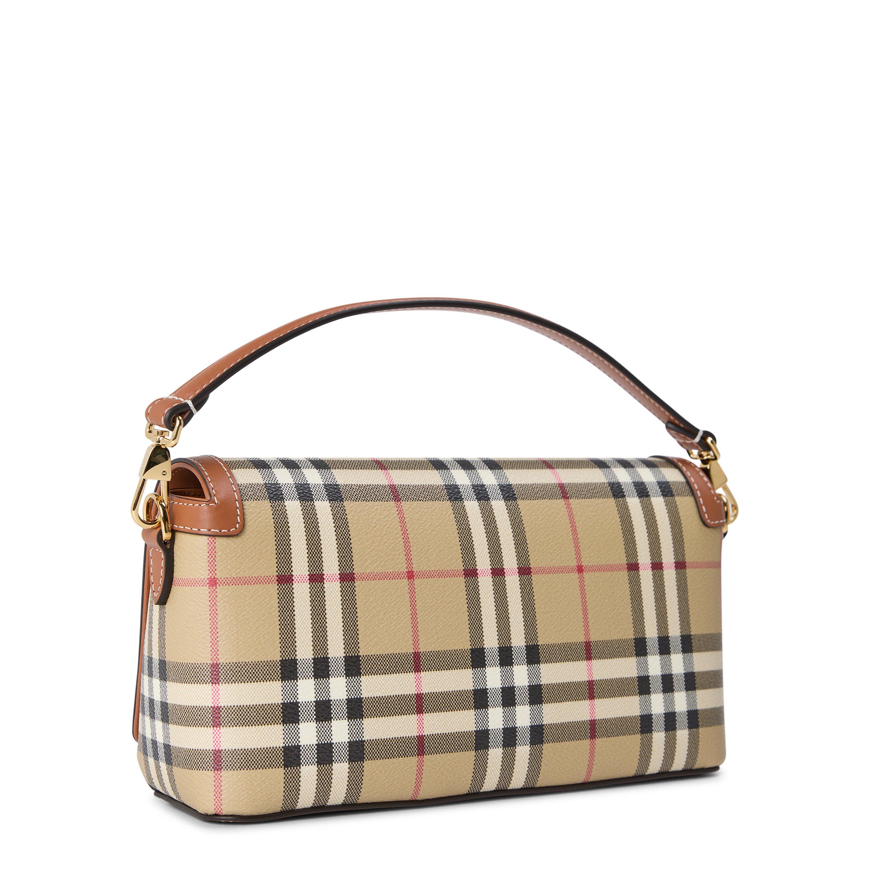 Burberry Women's Note All-Over Print Shoulder Bag