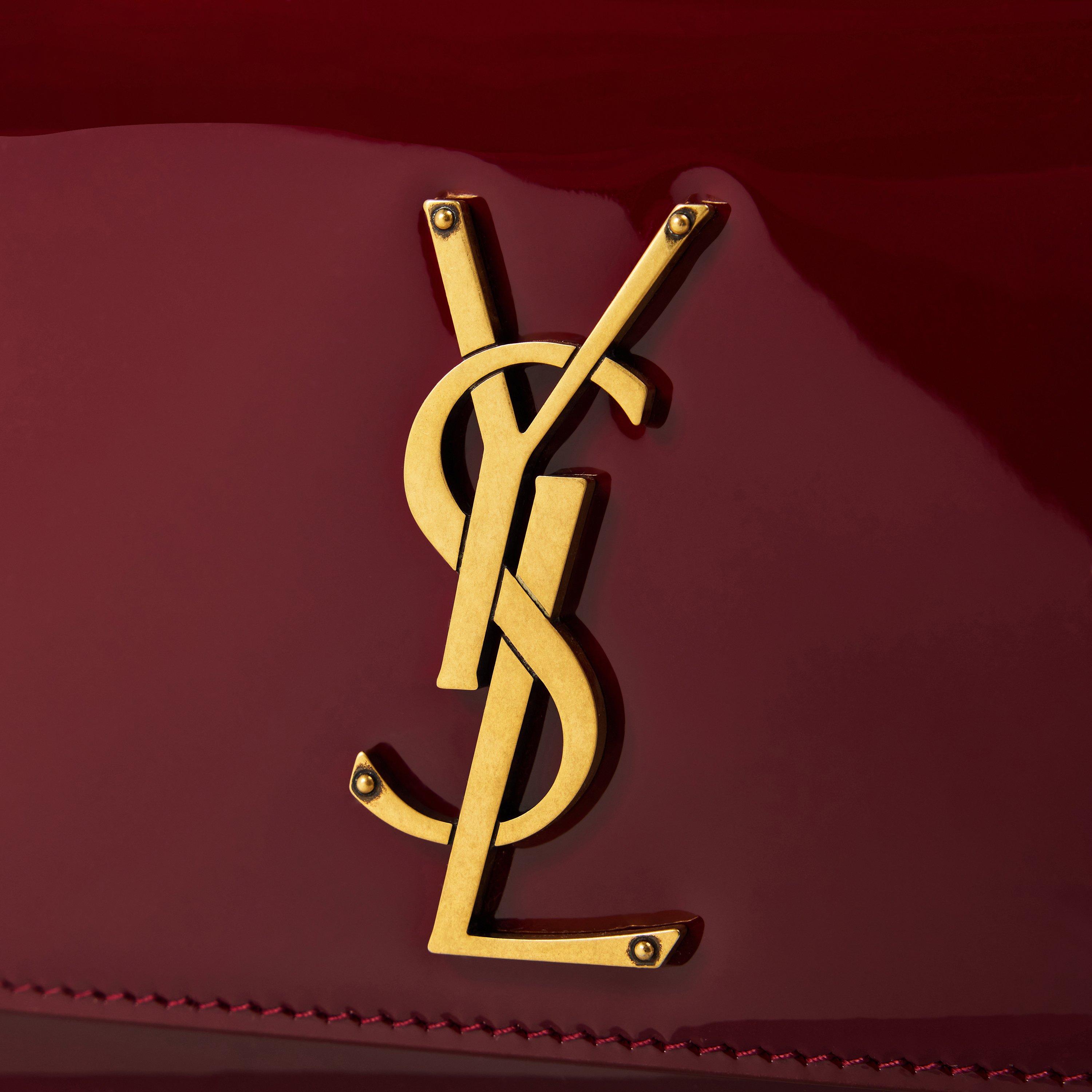 Saint Laurent Women's Kate Patent Leather Crossbody Bag