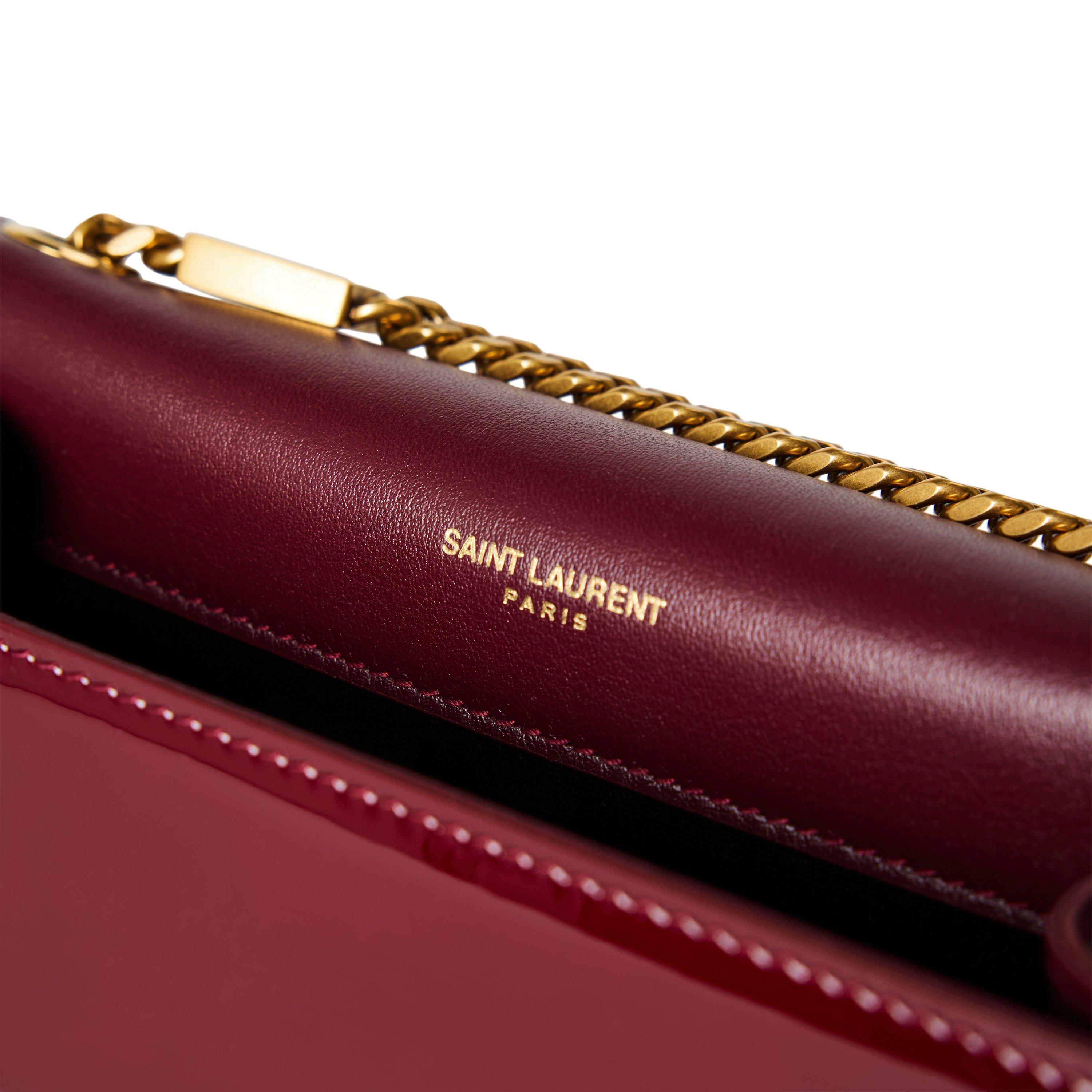Saint Laurent Women's Kate Patent Leather Crossbody Bag