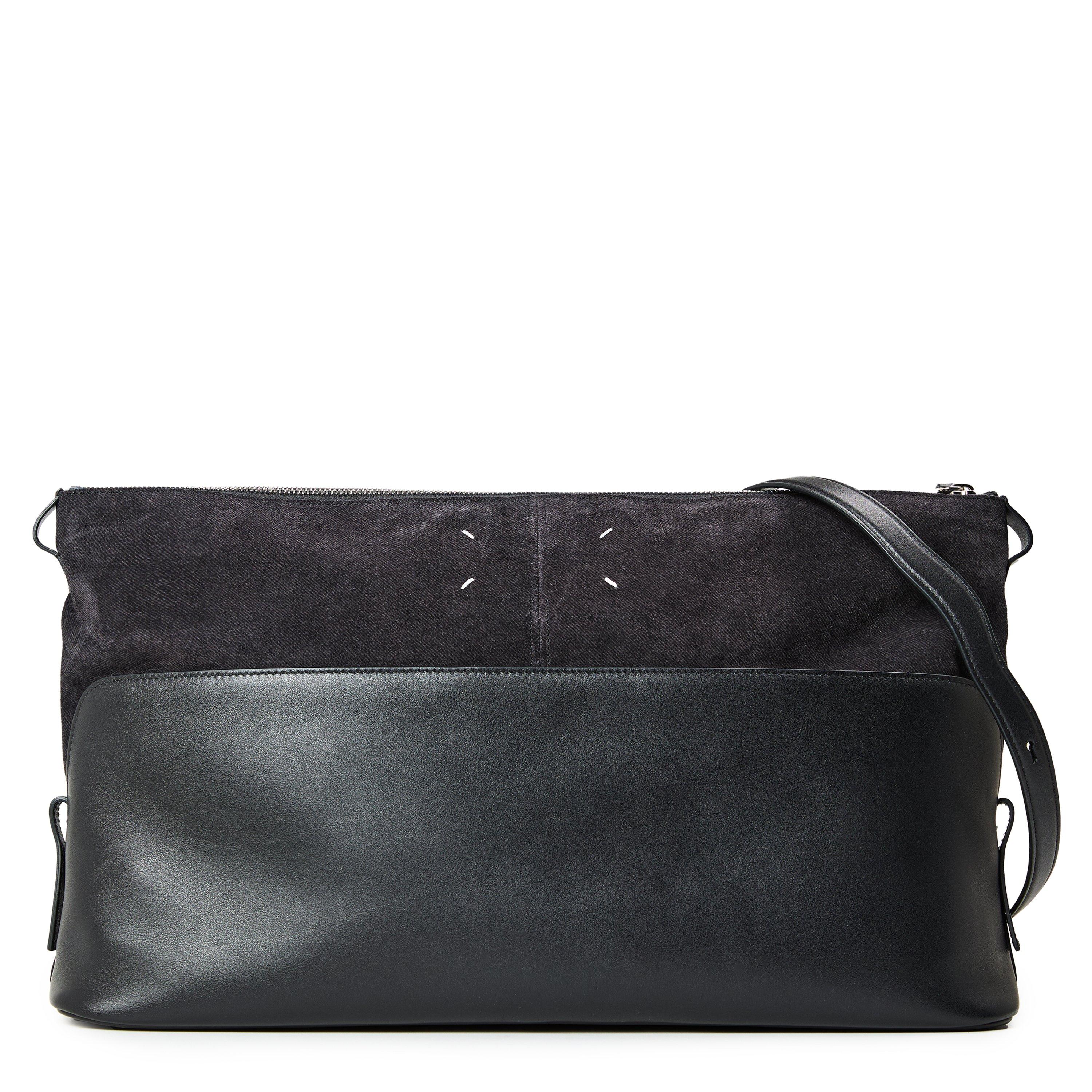 Maison Margiela Women's 5AC Soft Pouch XL Leather Clutch Bag