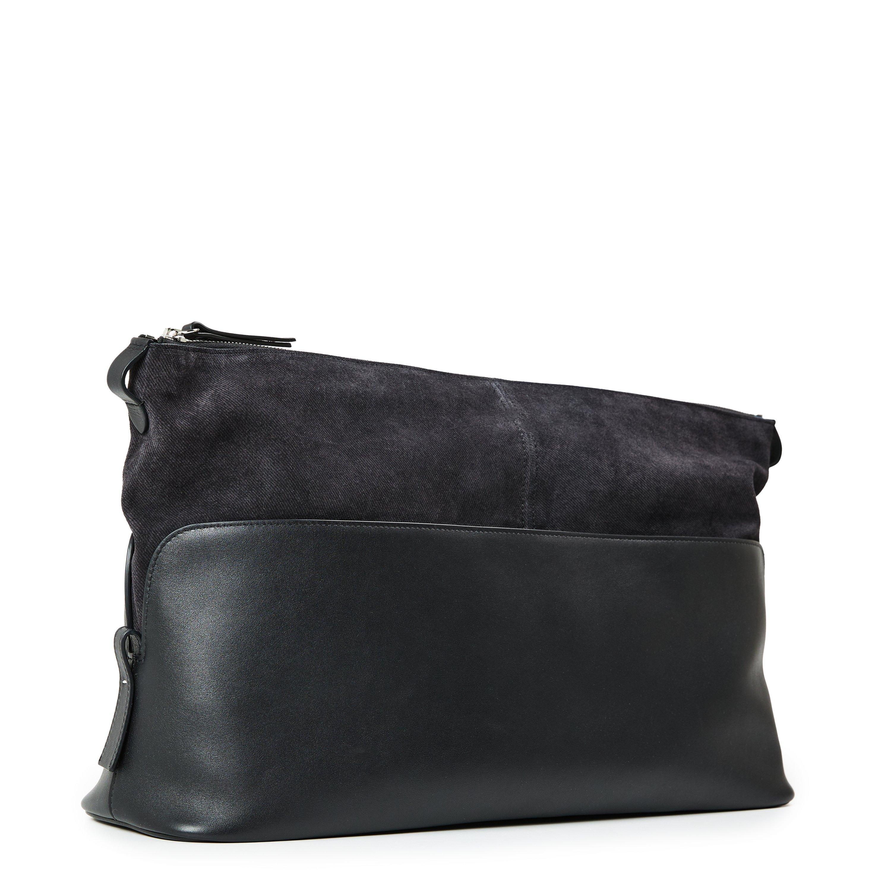 Maison Margiela Women's 5AC Soft Pouch XL Leather Clutch Bag