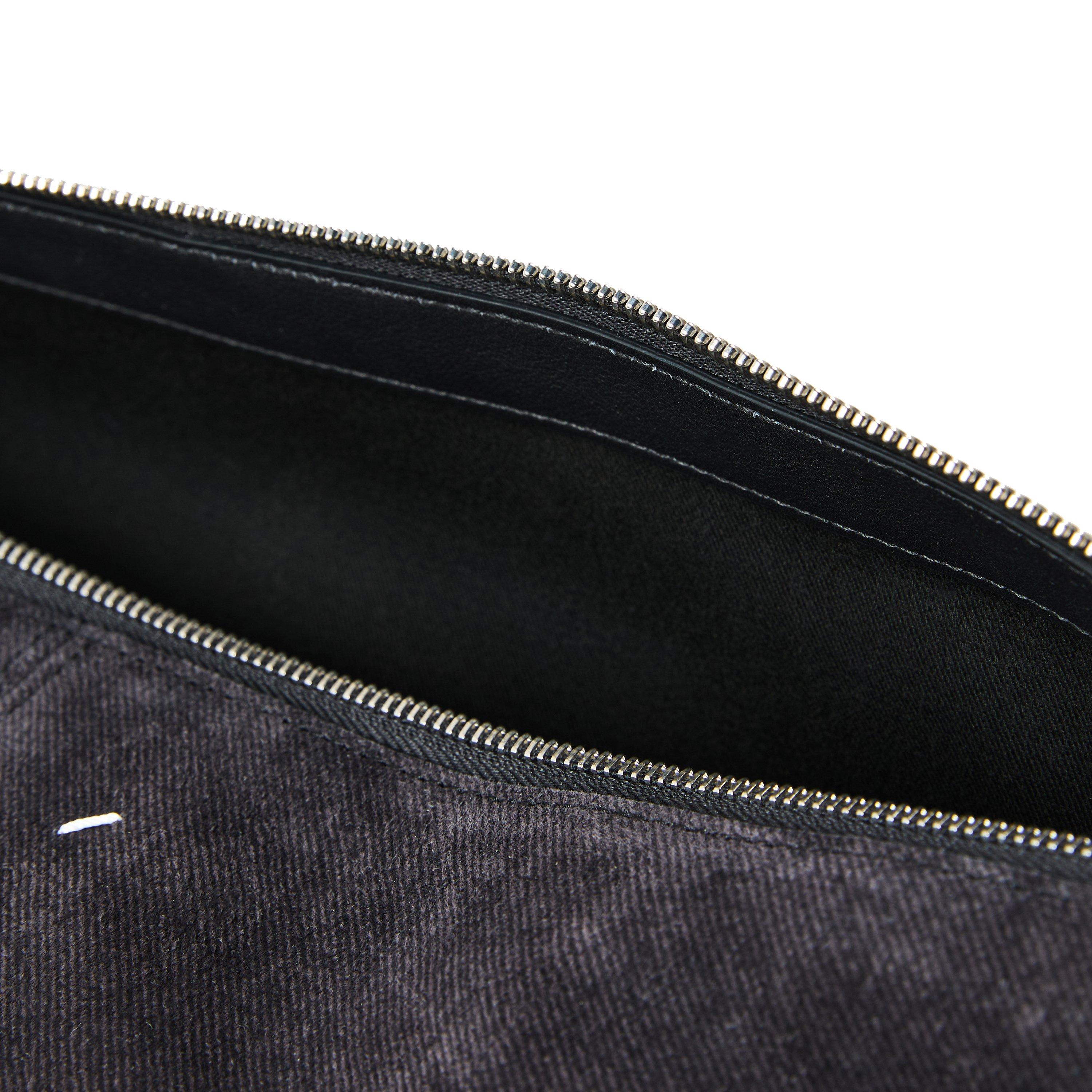 Maison Margiela Women's 5AC Soft Pouch XL Leather Clutch Bag