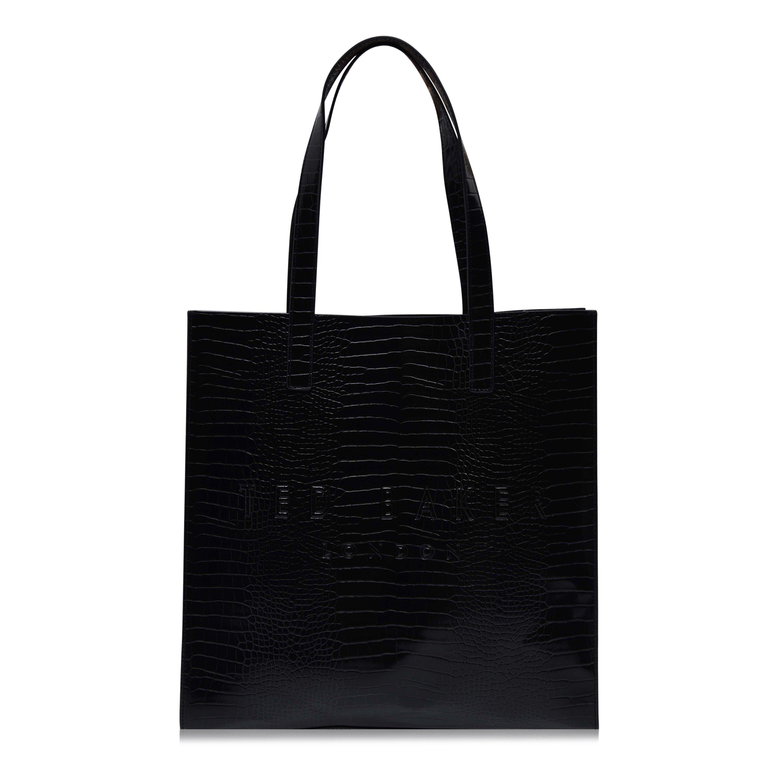 Ted Baker Ted Baker Croc Textured Icon Tote Bag