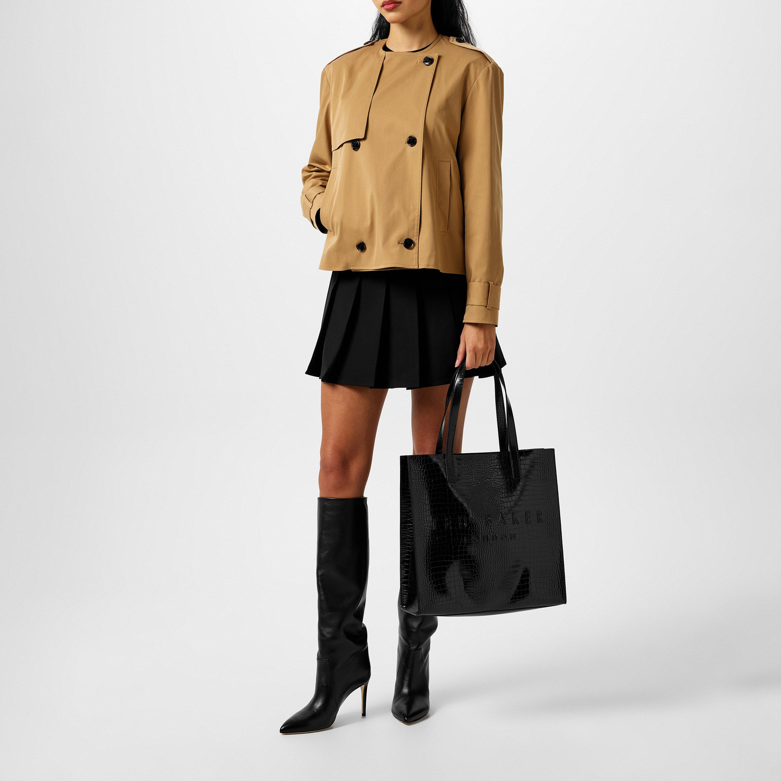 Ted Baker Ted Baker Croc Textured Icon Tote Bag