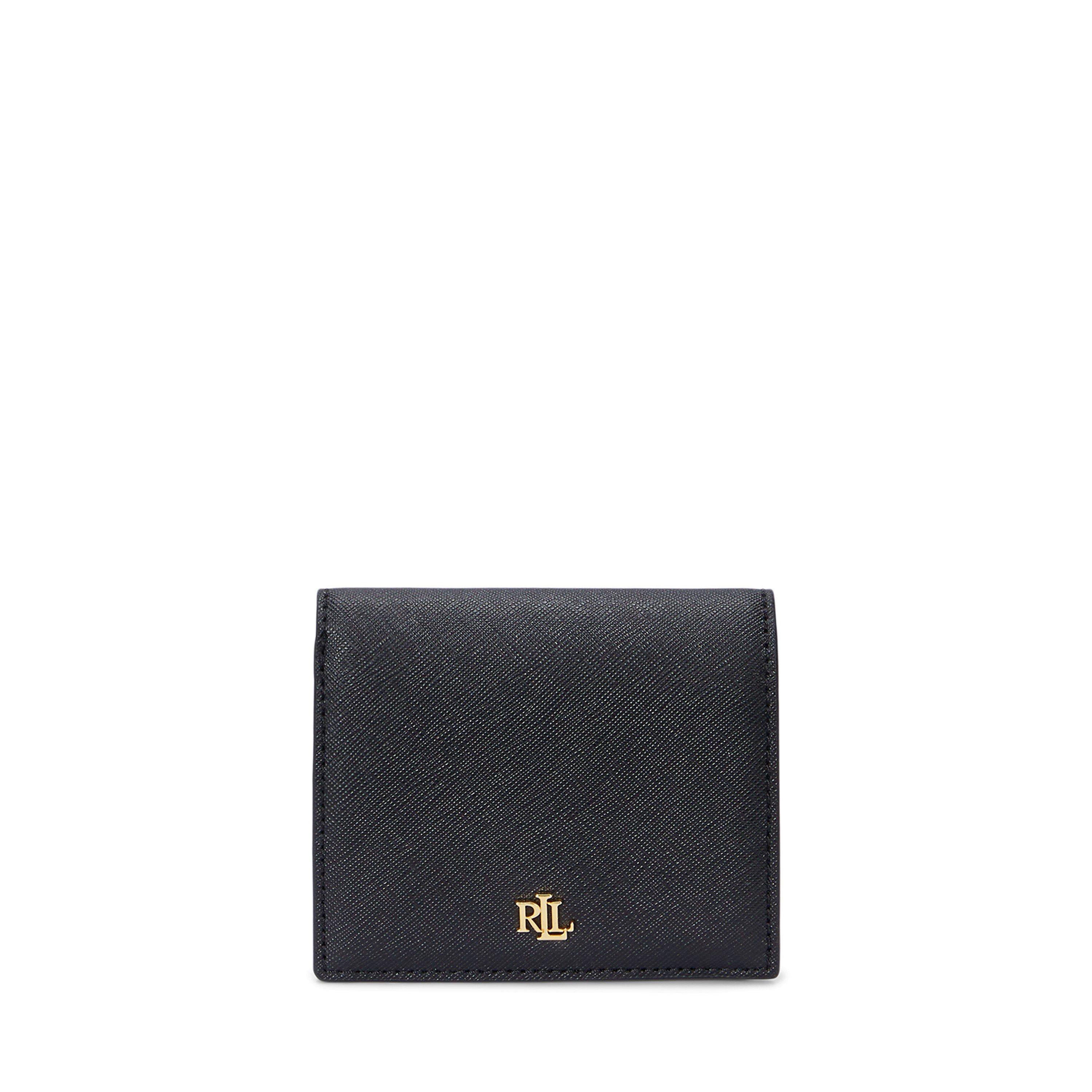 Lauren by Ralph Lauren Women's Compact Trifold Leather Billfold Wallet