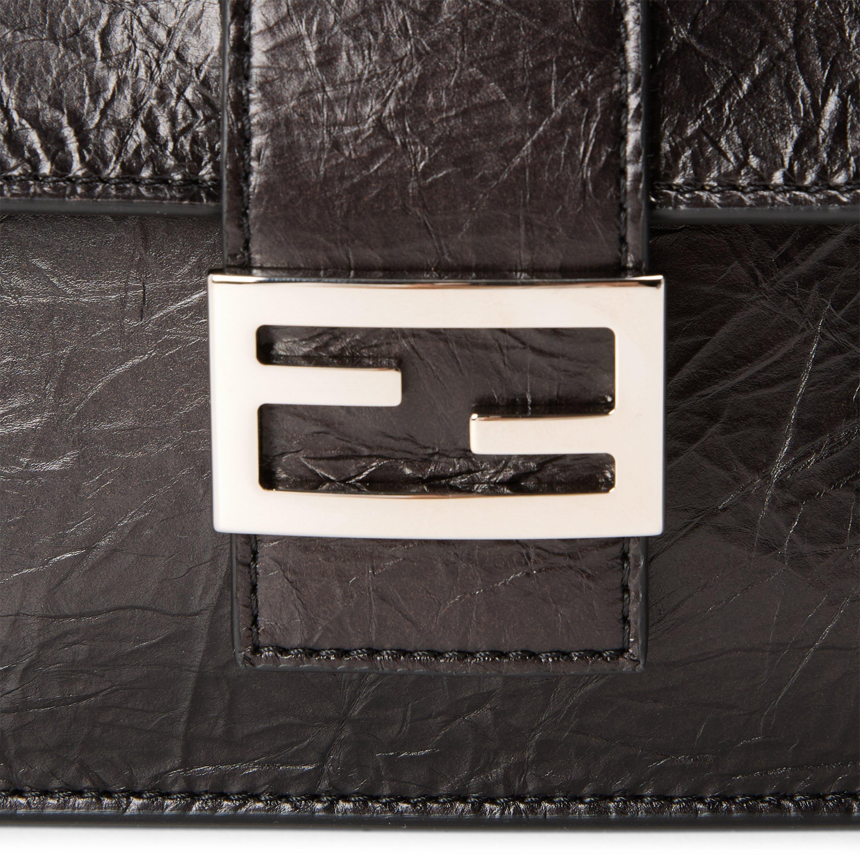 Fendi Women's Baguette Leather Wallet on Chain