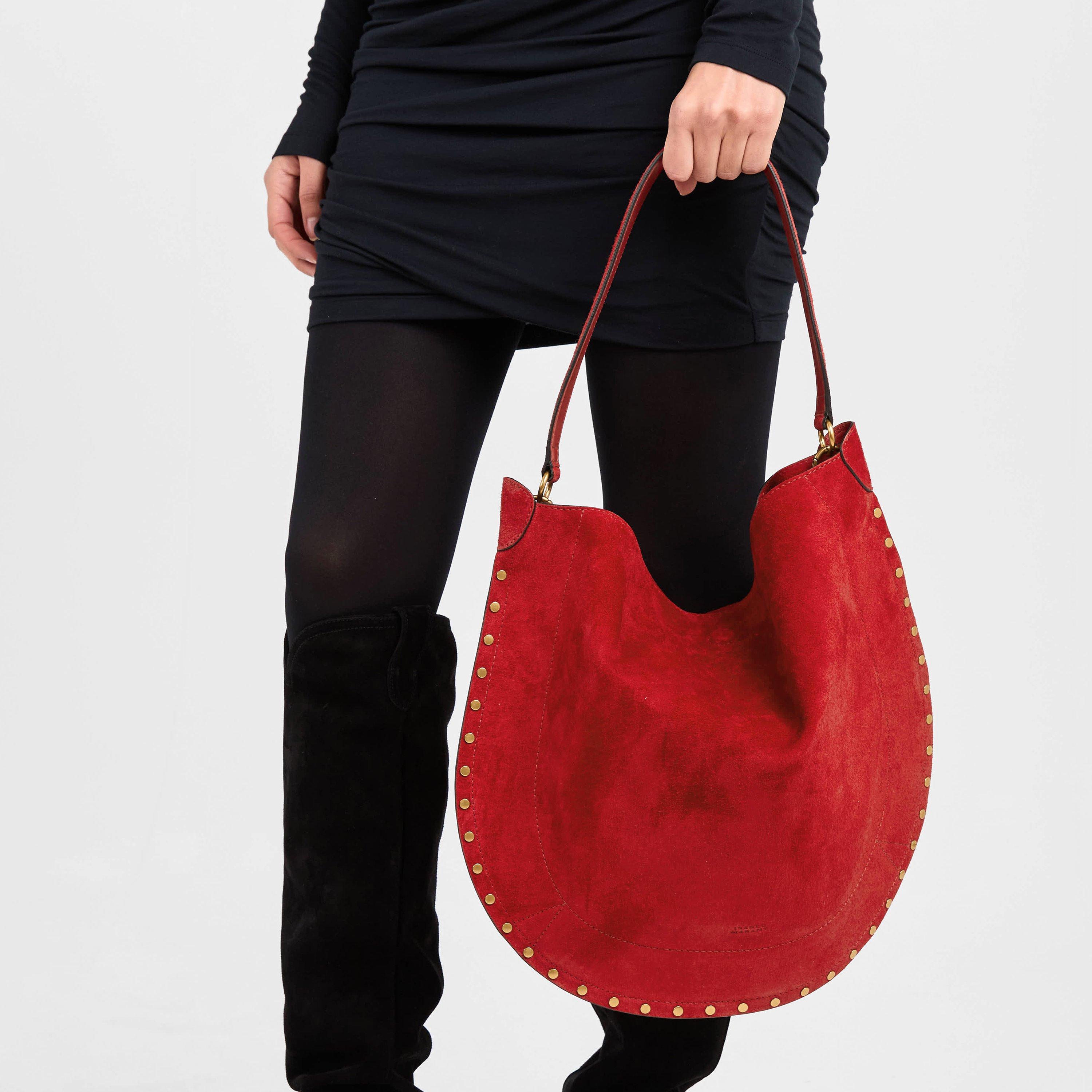 Isabel Marant Women's Oskan Soft Hobo Bag