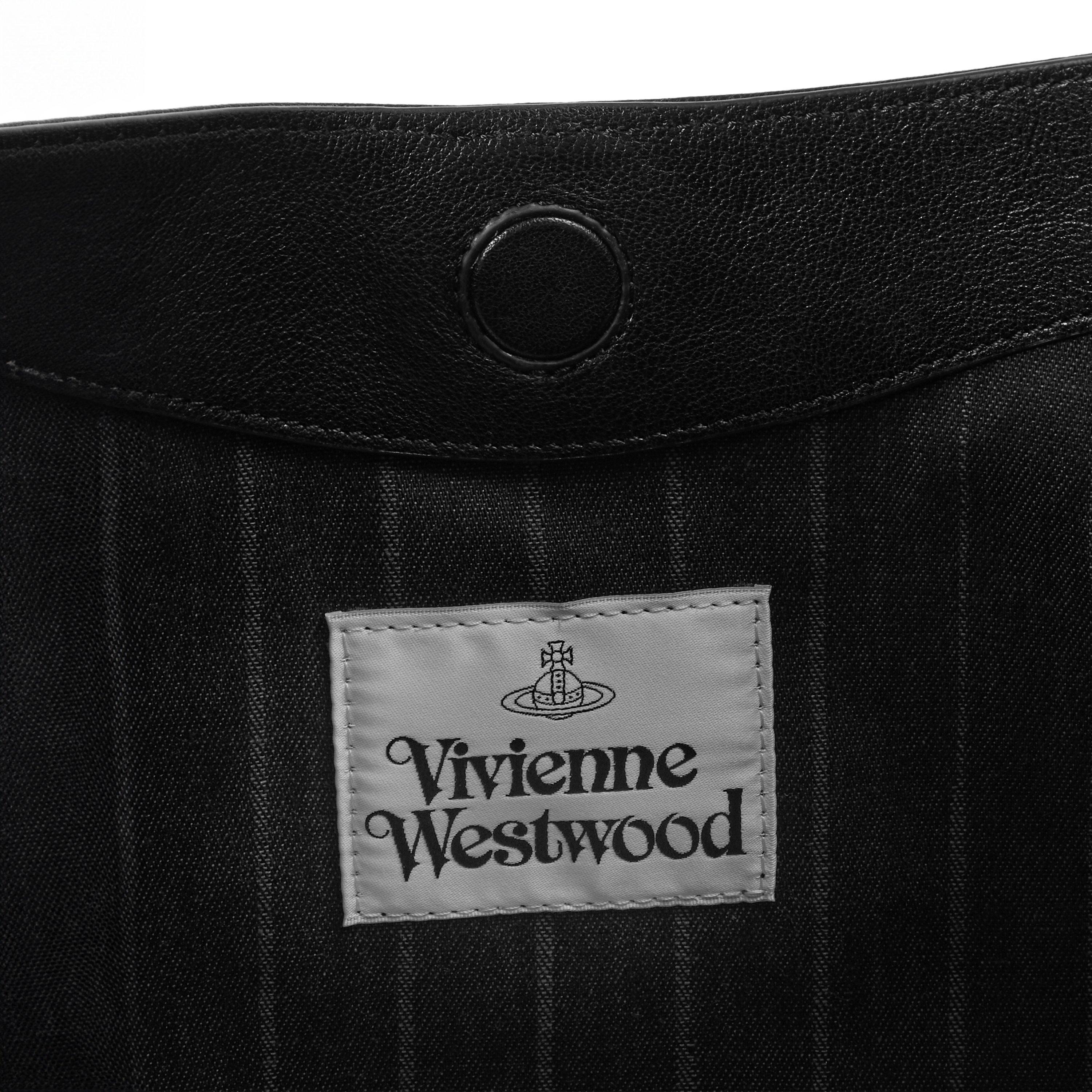Vivienne Westwood Women's Lottie Large Leather Bucket Bag