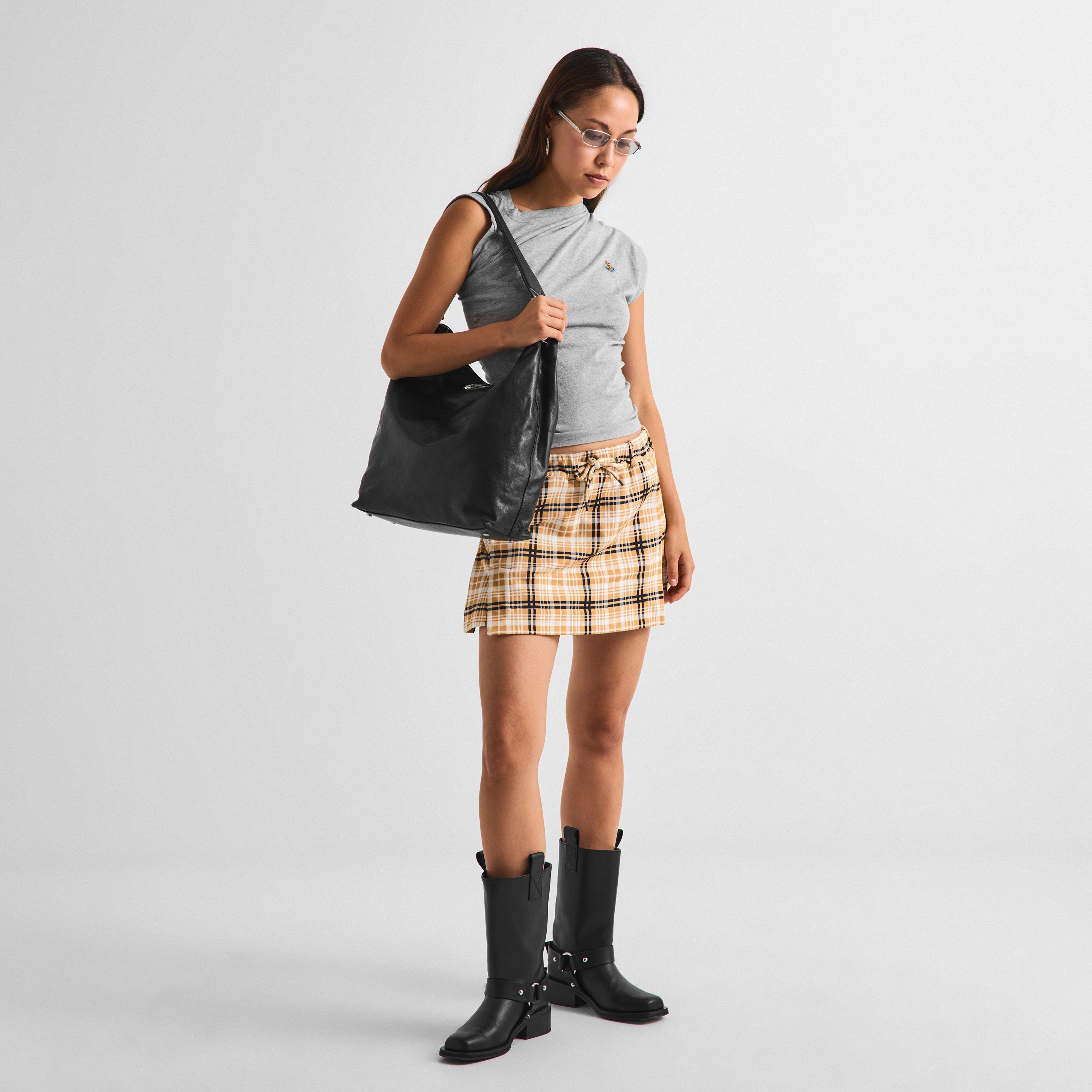 Vivienne Westwood Women's Lottie Large Leather Bucket Bag