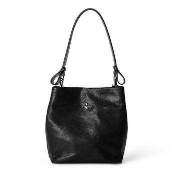 Women's Lottie Small Leather Bucket Bag