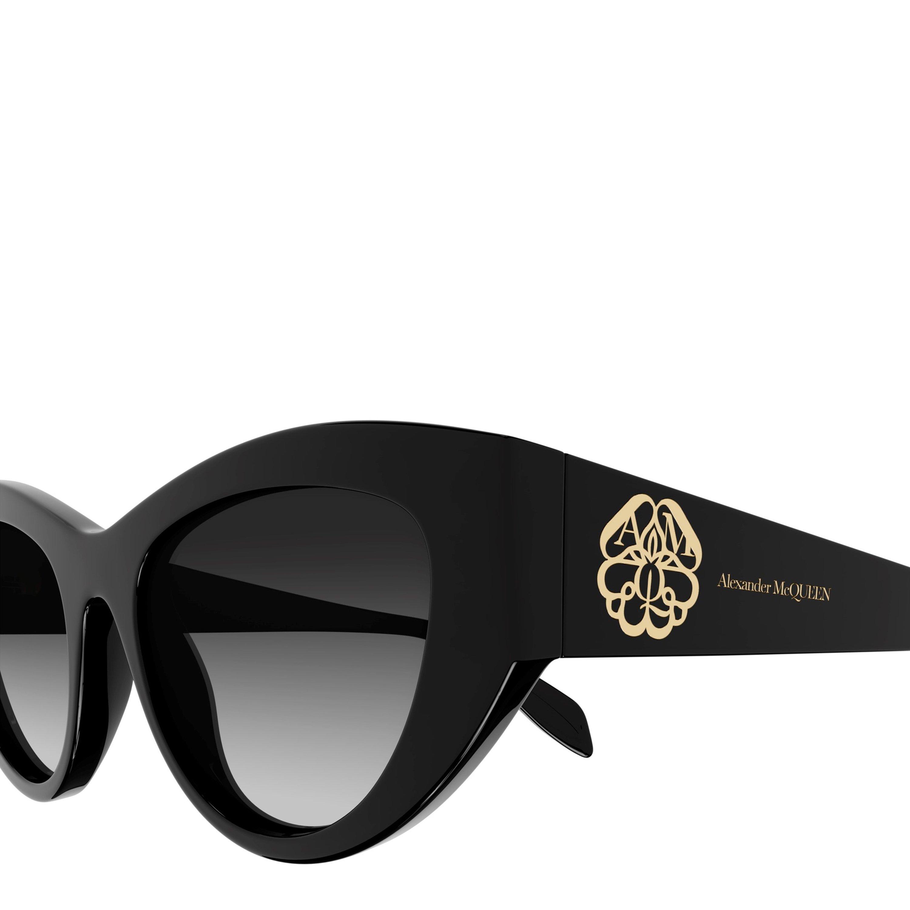 Alexander McQueen Alexander McQueen AM0377S Womens Cat-Eye Sunglasses