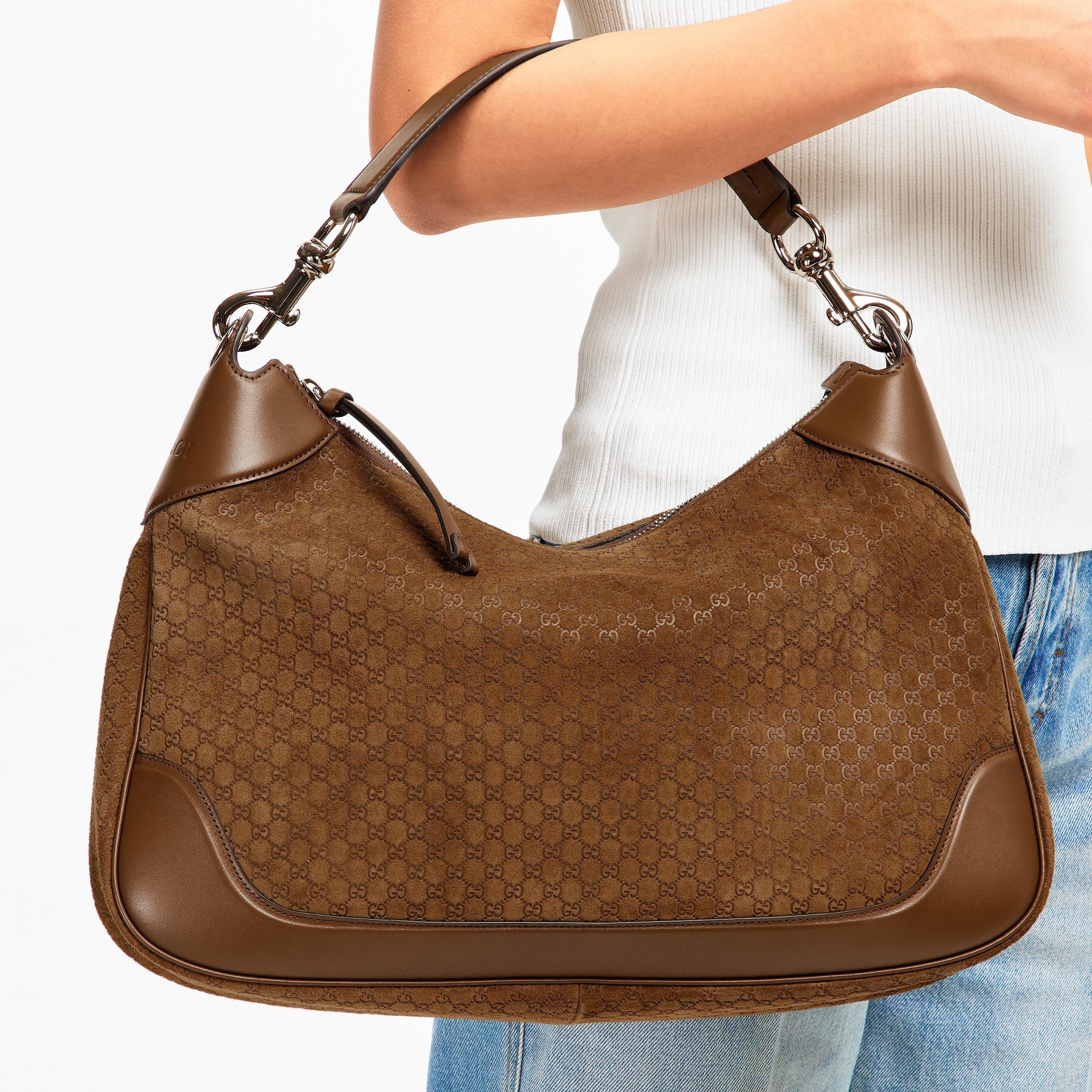 Gucci Gucci Hobo Suede Bag