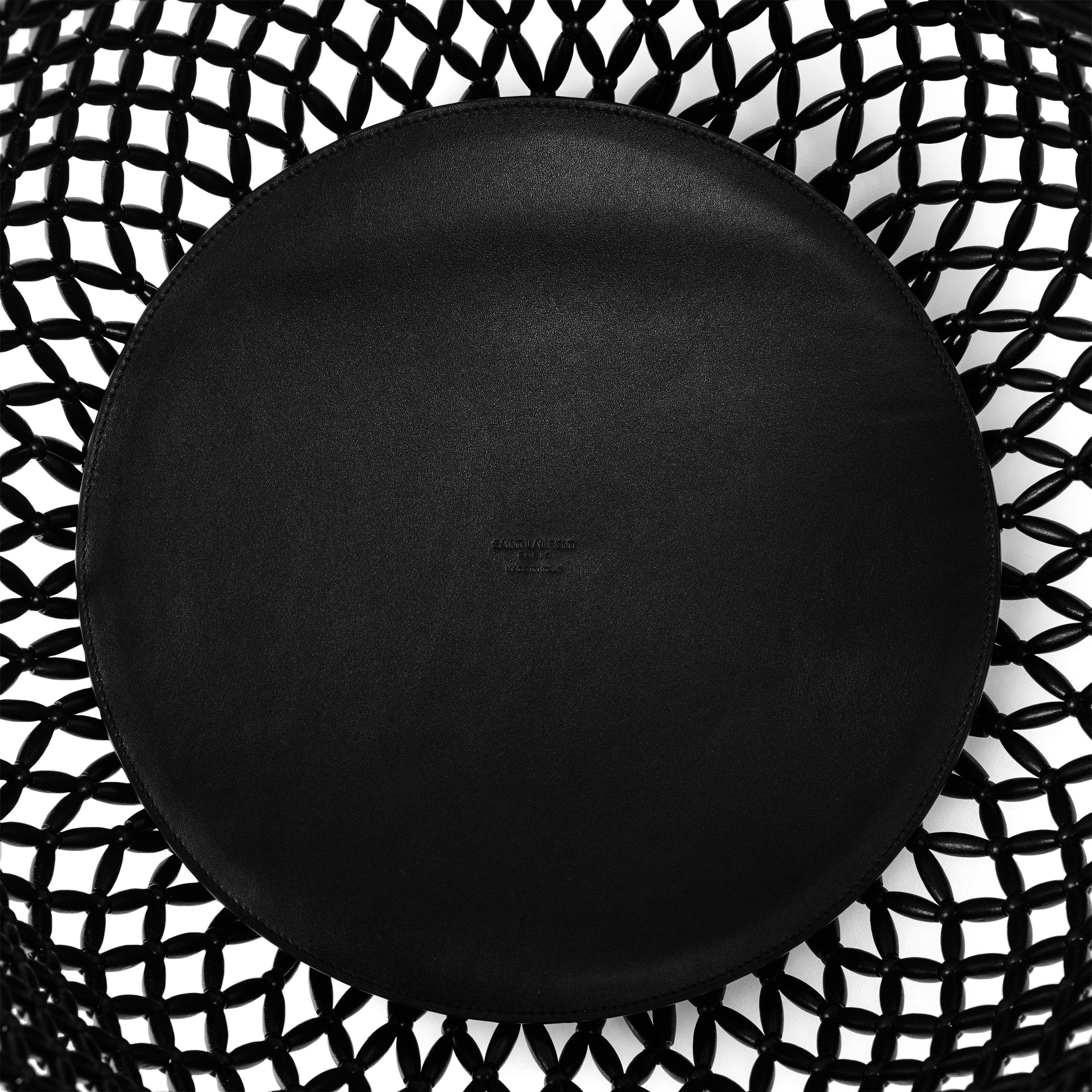 Saint Laurent Women's Beaded Panier Tote Bag