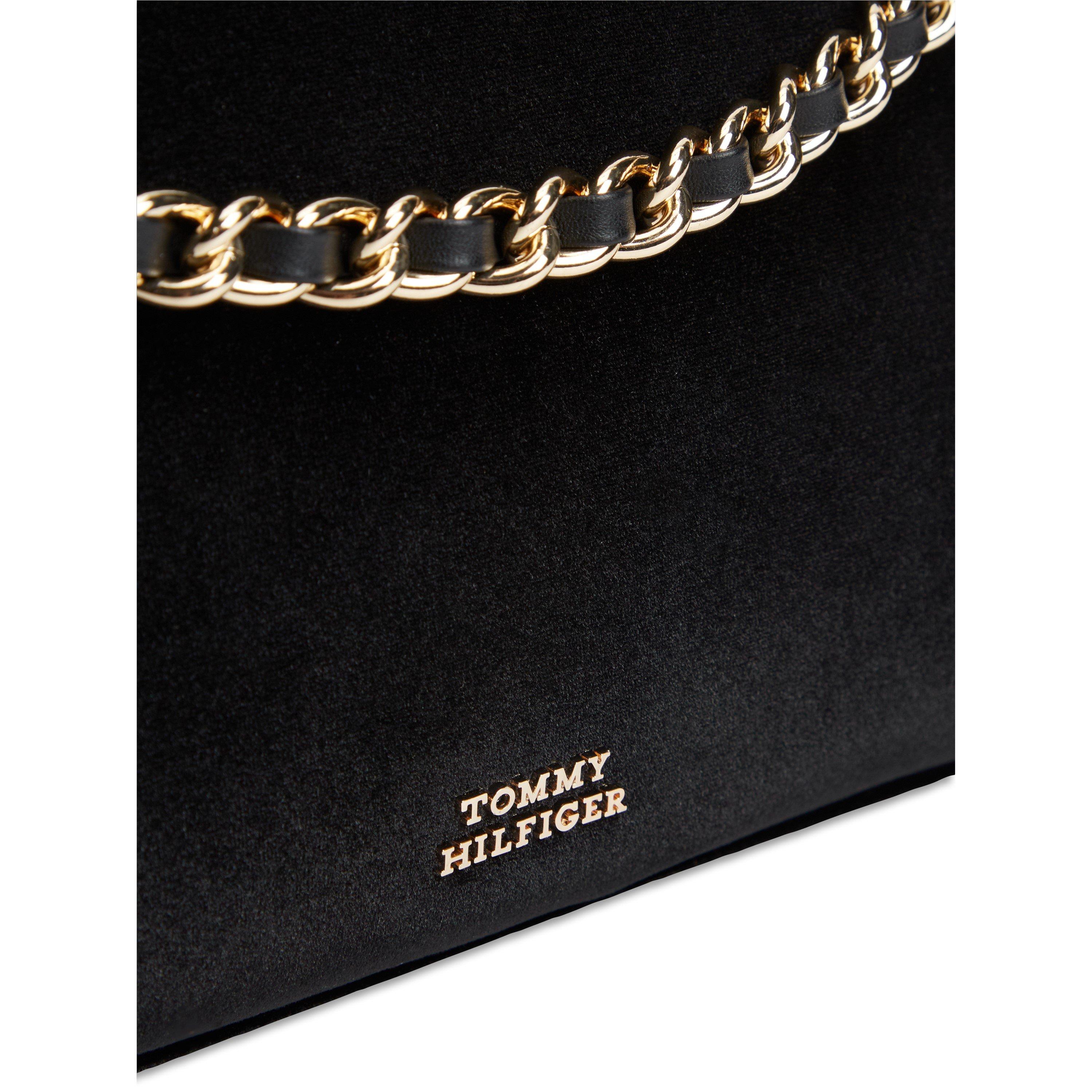 Tommy Hilfiger Women's Velvet Wallet on Chain