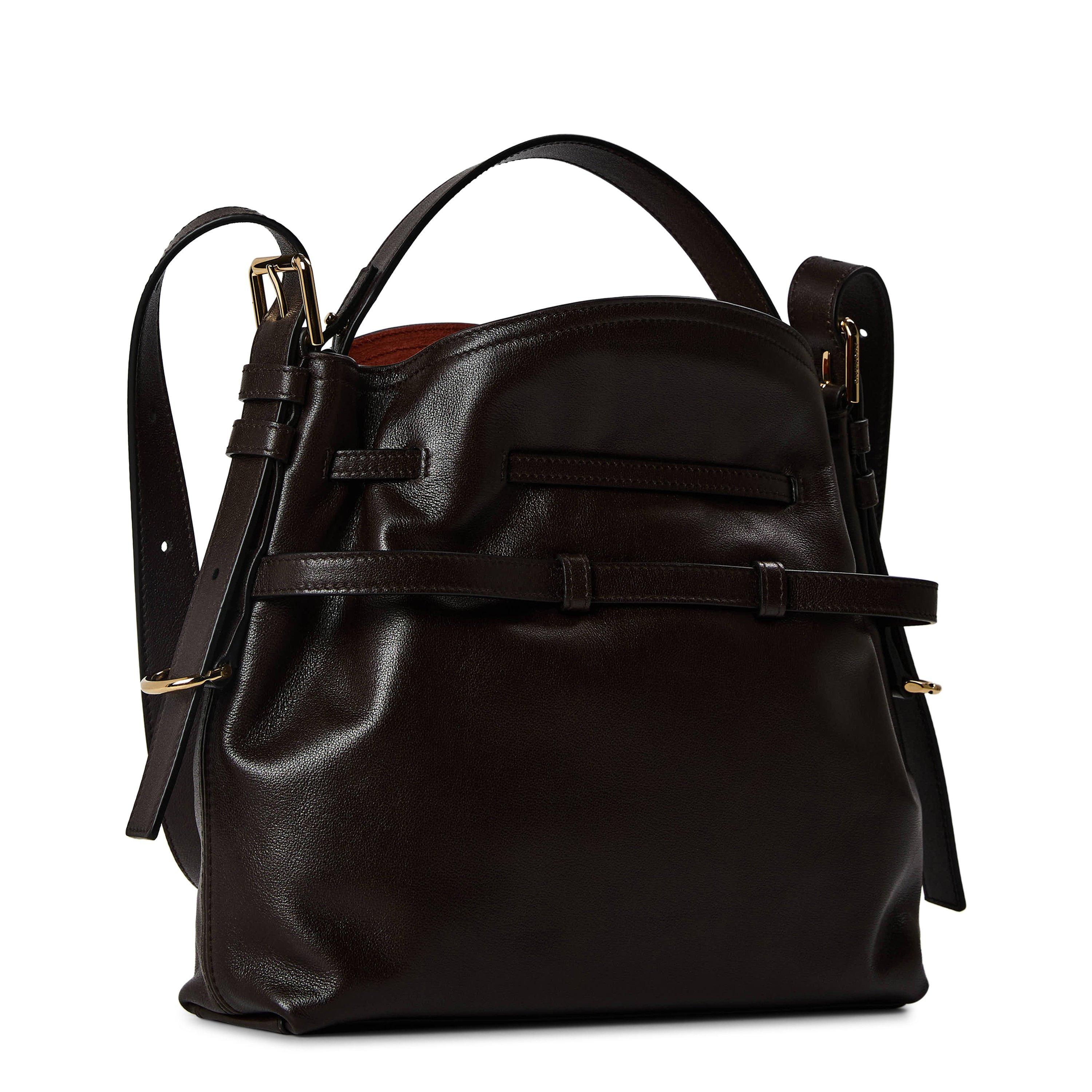GIVENCHY Women's Voyou Small Leather Bucket Bag