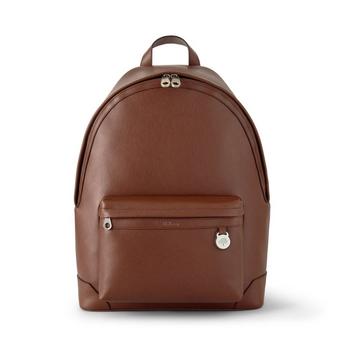 Heritage Leather Zipped Backpack