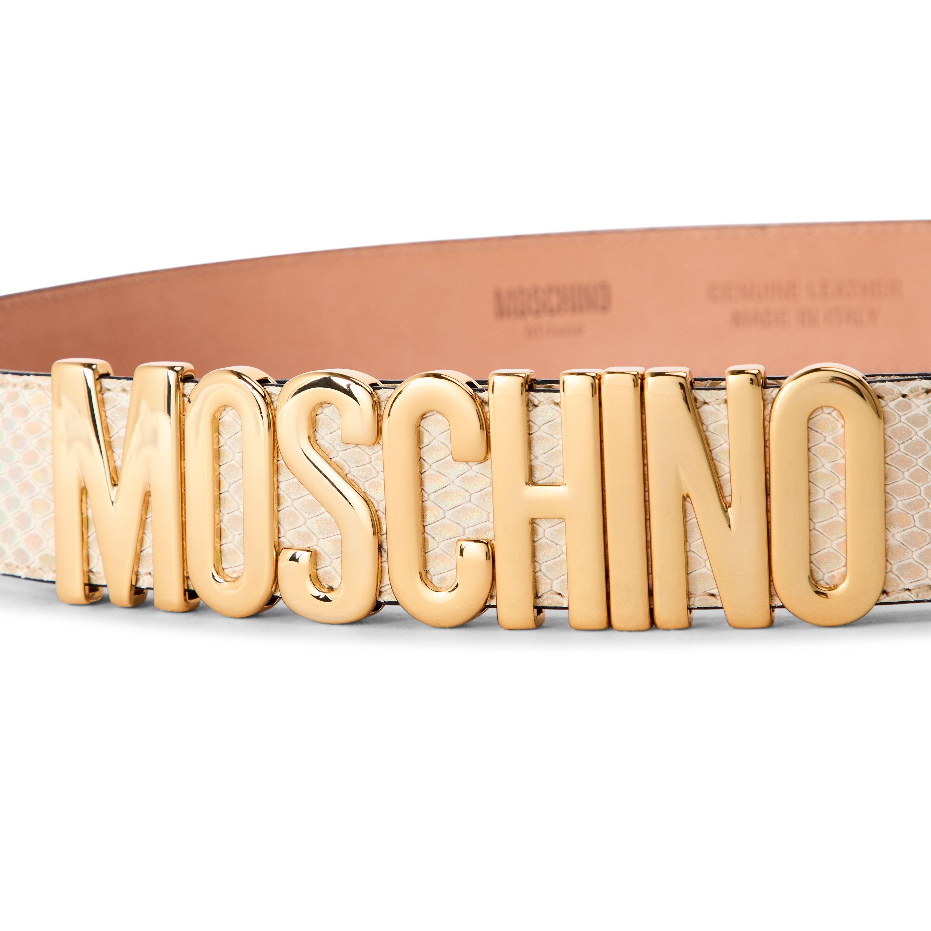 Moschino Women's Leather Belt