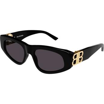 Balenciaga Womens BB0095S Rectangle Sunglasses