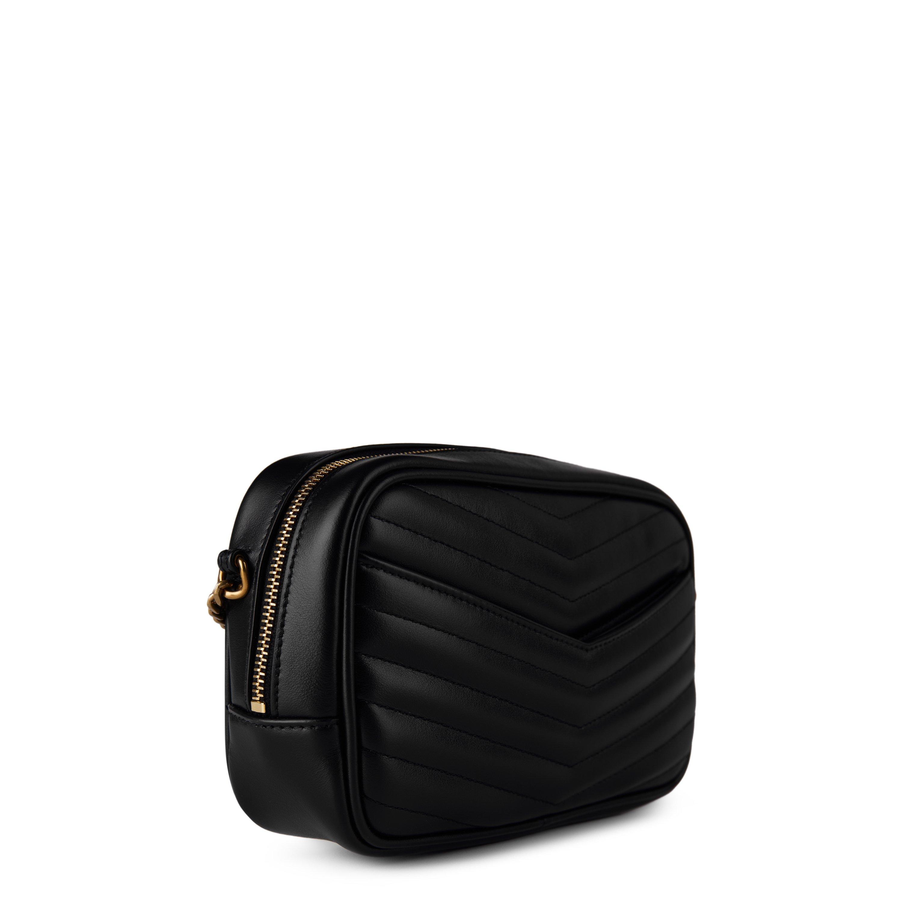 Saint Laurent Lou Mini Leather Shoulder Bag