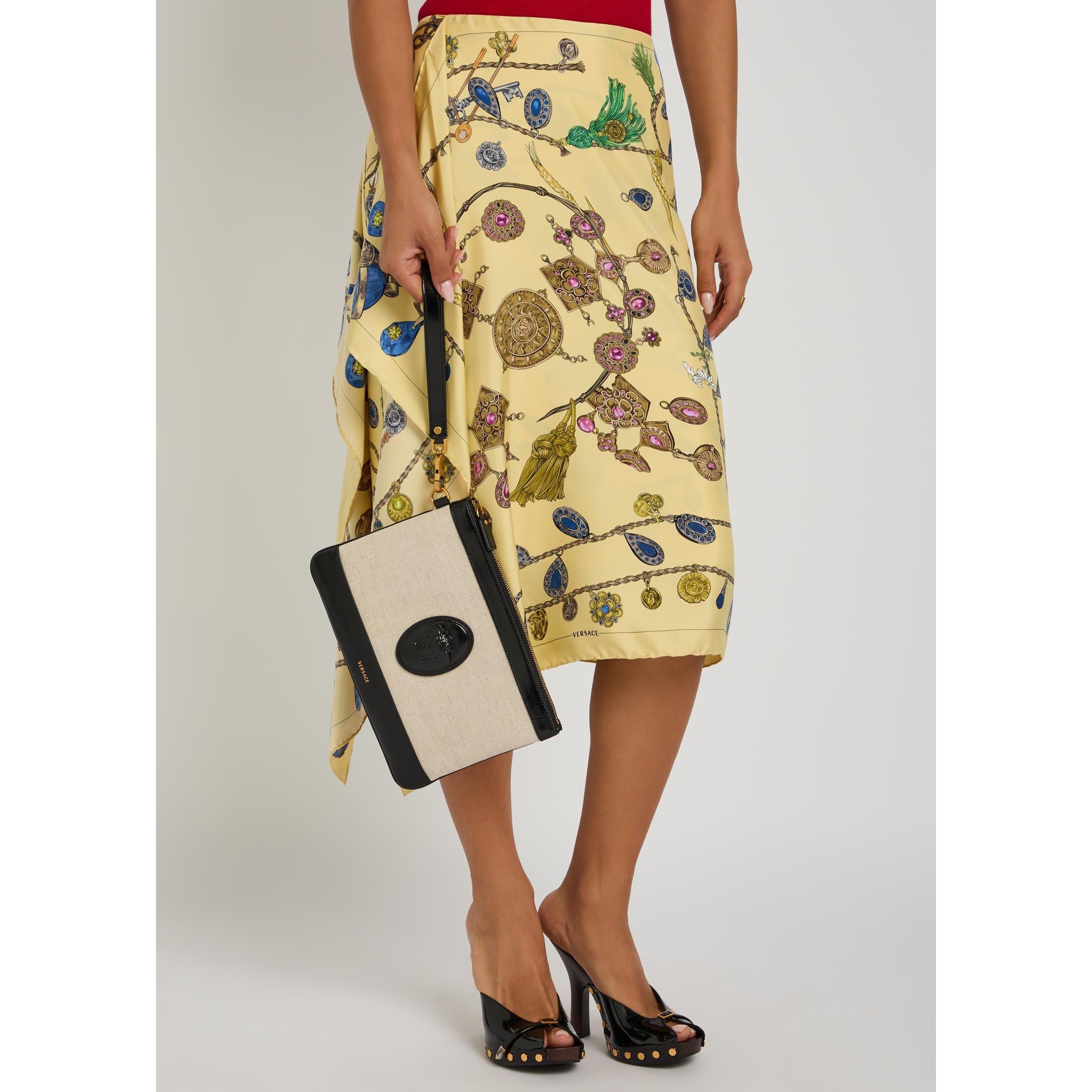 Versace Women's Leather Pouch