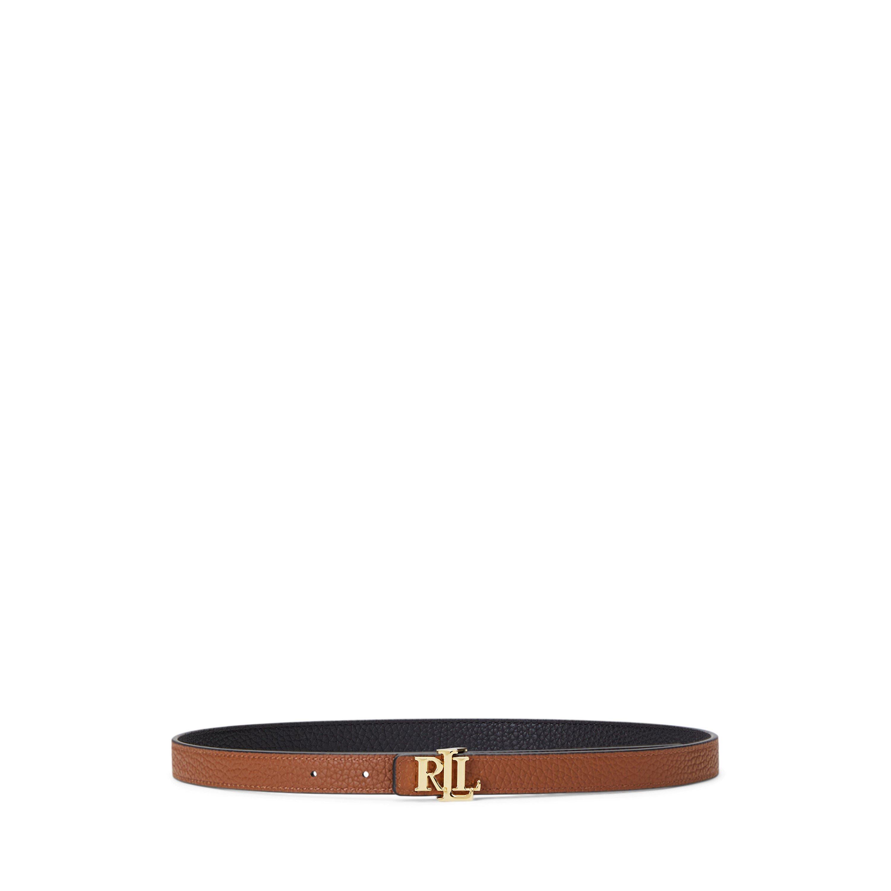 Lauren by Ralph Lauren Women's Reversible Leather Belt