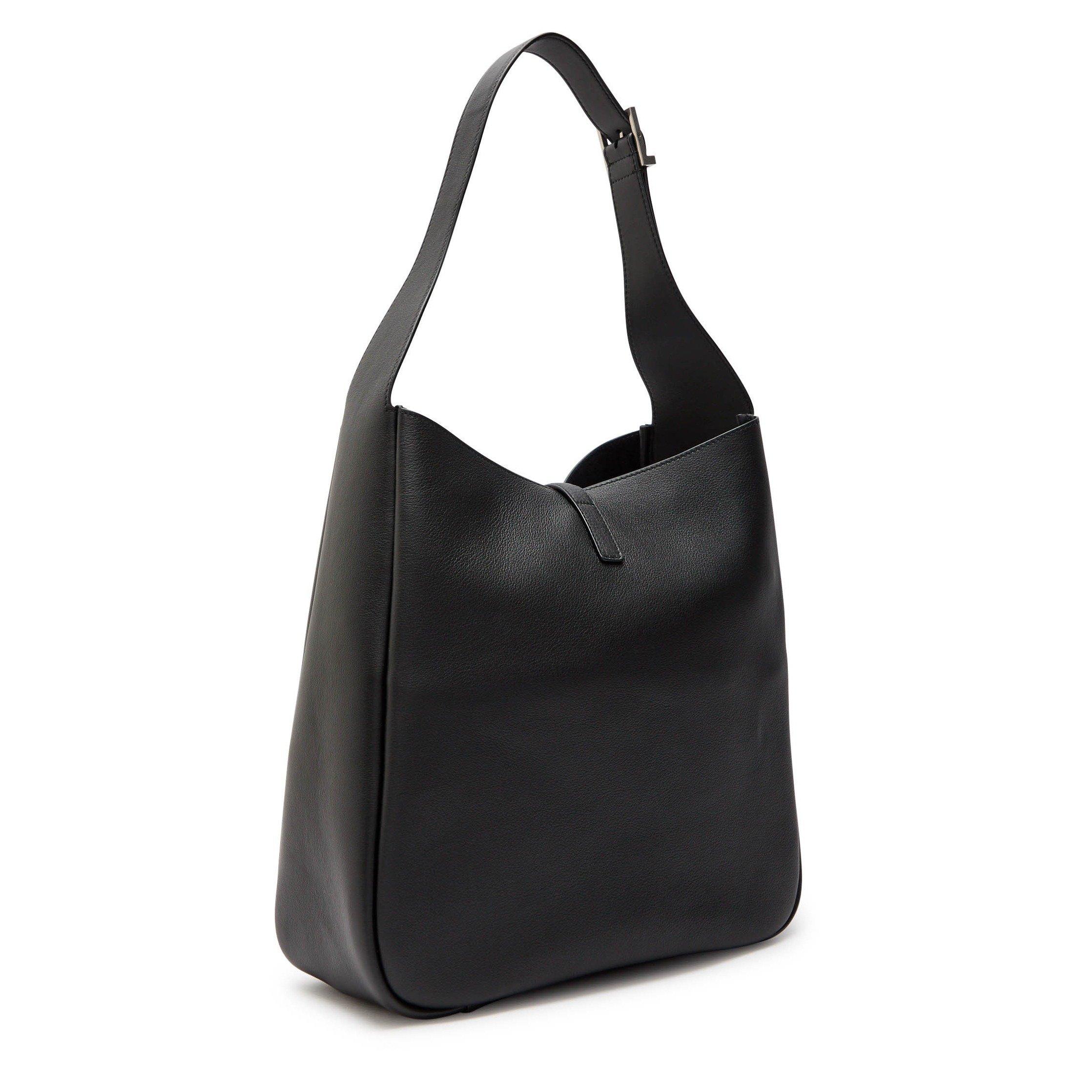 Saint Laurent 5 A 7 LARGE HOBO SILVER HDW