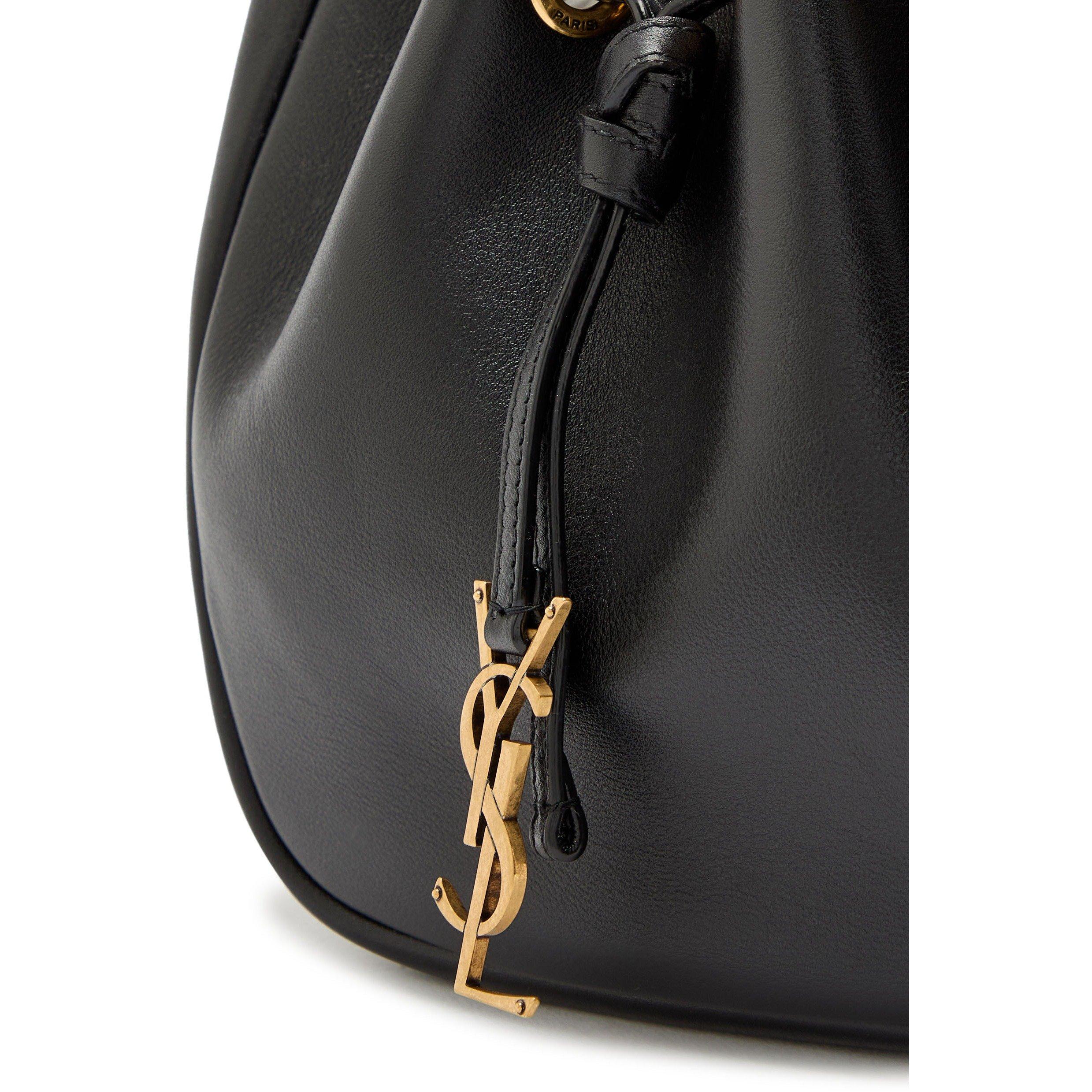 Saint Laurent SUPPLE BUCKET W LOGO