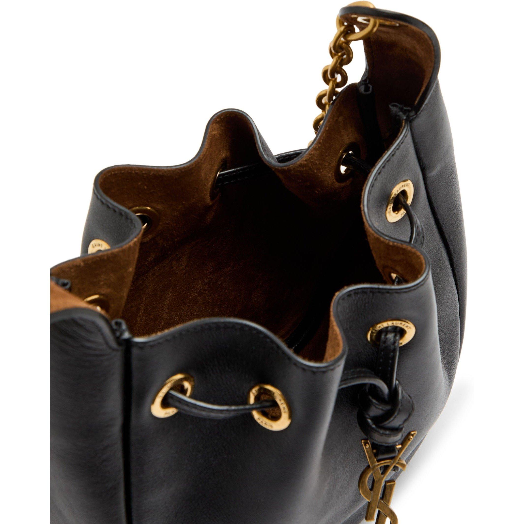 Saint Laurent SUPPLE BUCKET W LOGO