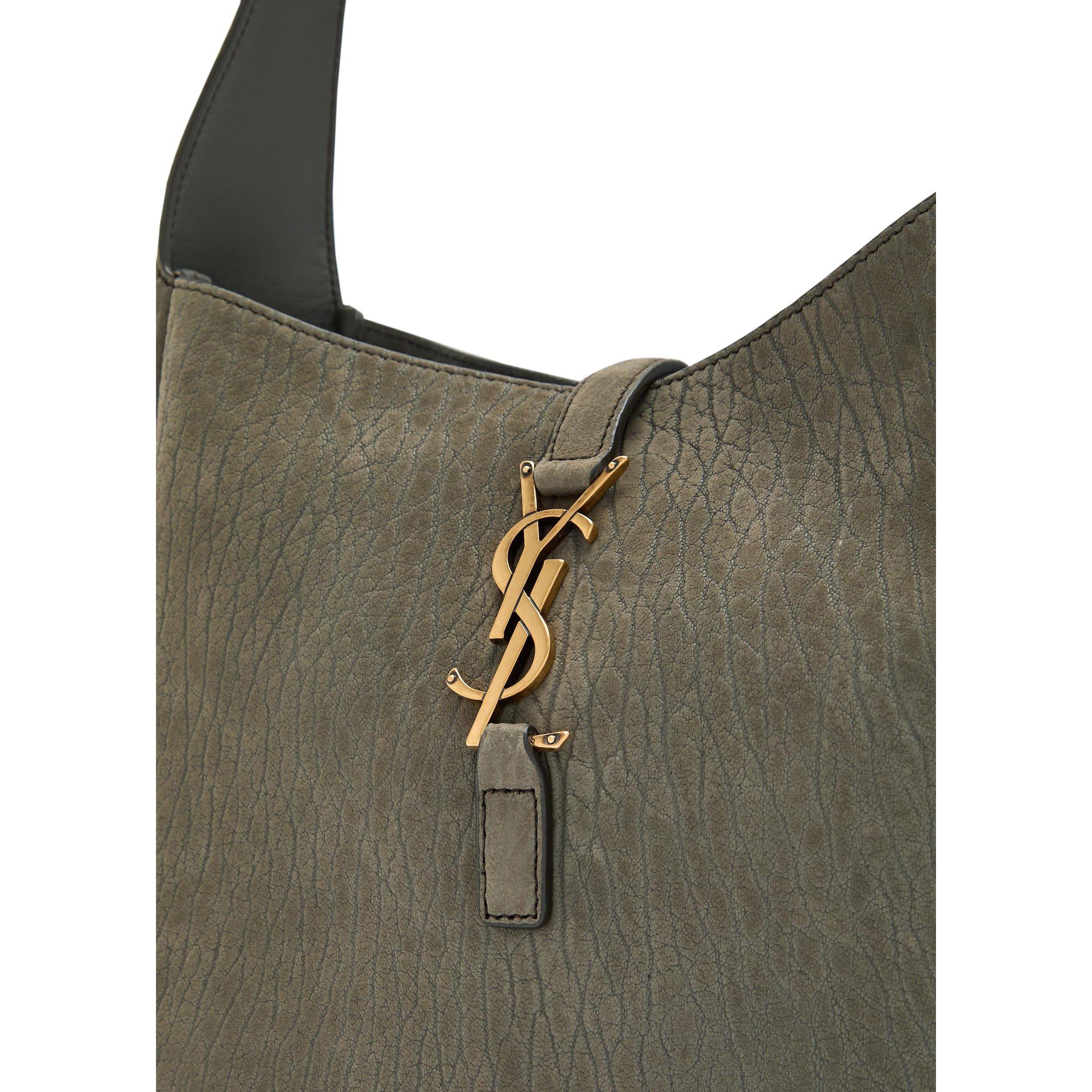Saint Laurent Women's Le 5à7 Small Suede Hobo Bag